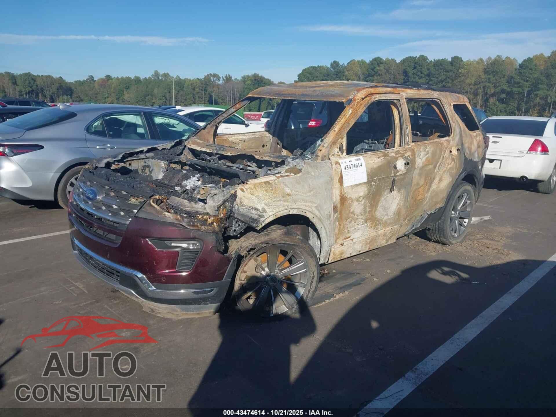 FORD EXPLORER 2018 - 1FM5K8F87JGB38957