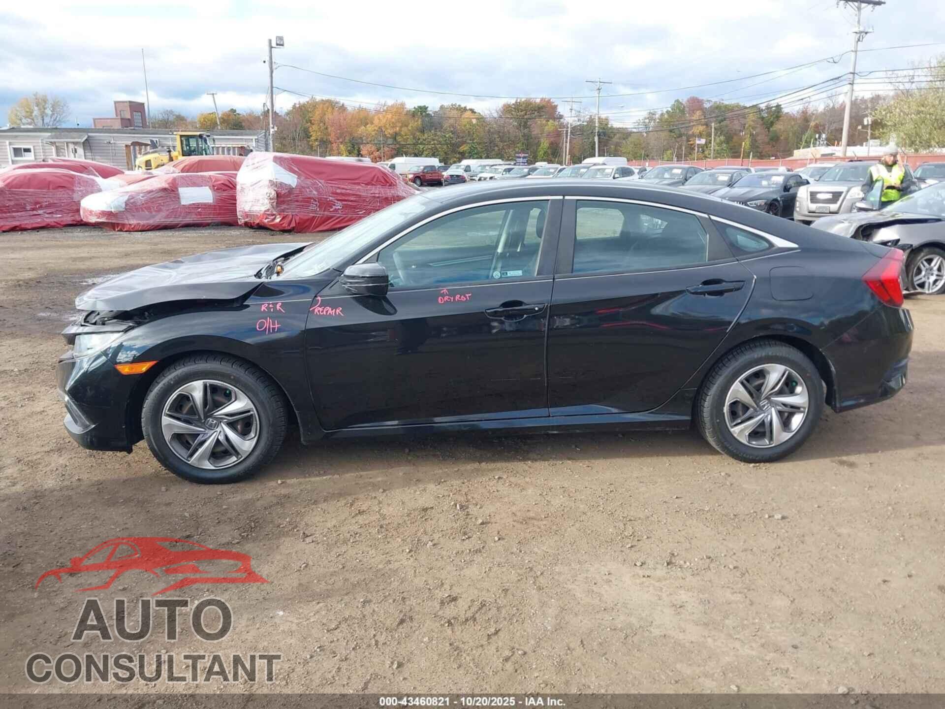 HONDA CIVIC 2019 - 2HGFC2F68KH511559