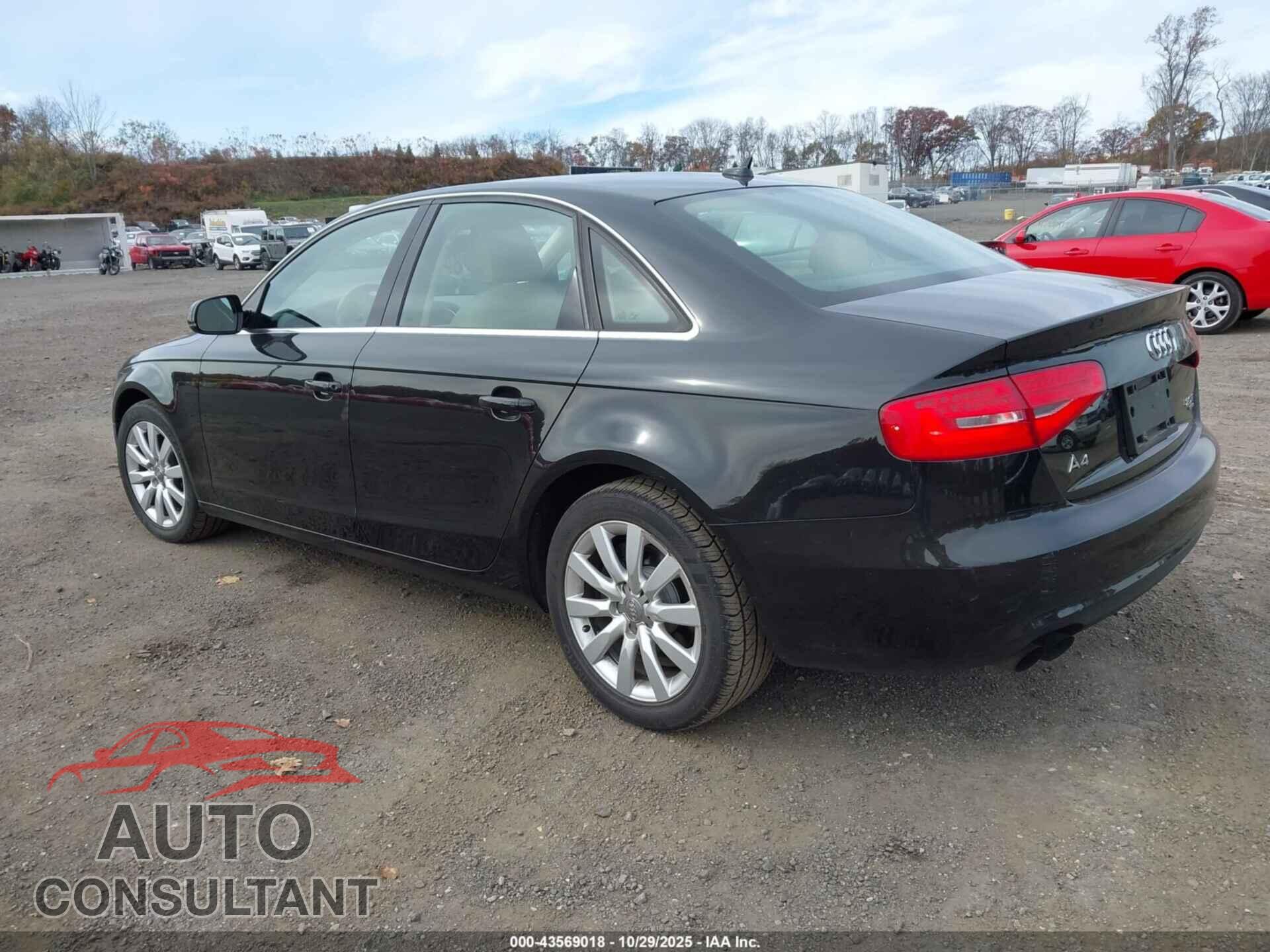 AUDI A4 2013 - WAUBFAFL5DN036562