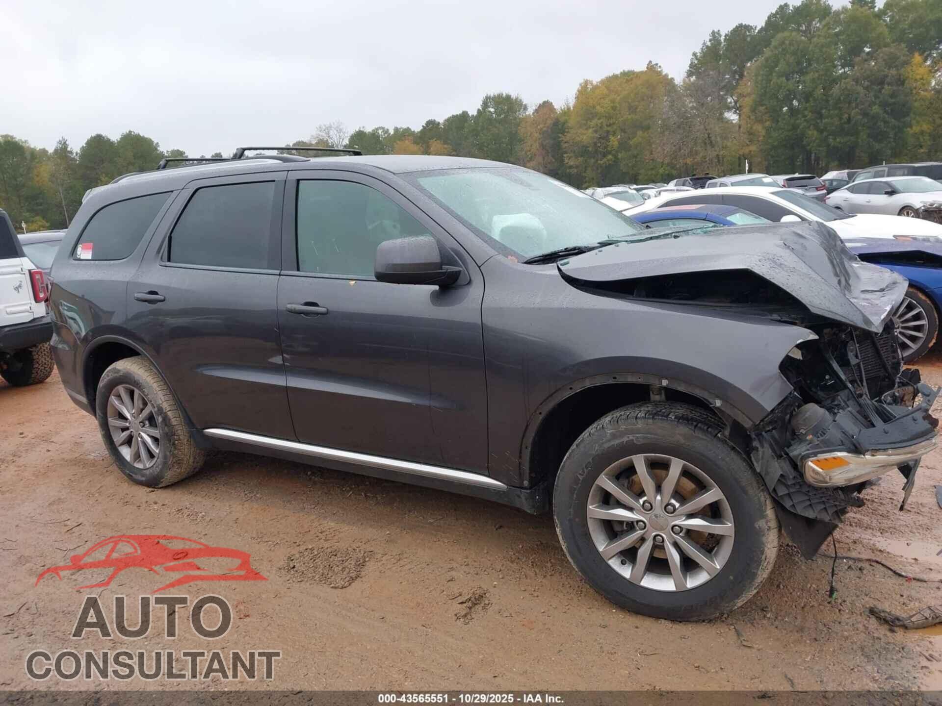 DODGE DURANGO 2017 - 1C4RDJAG5HC799460