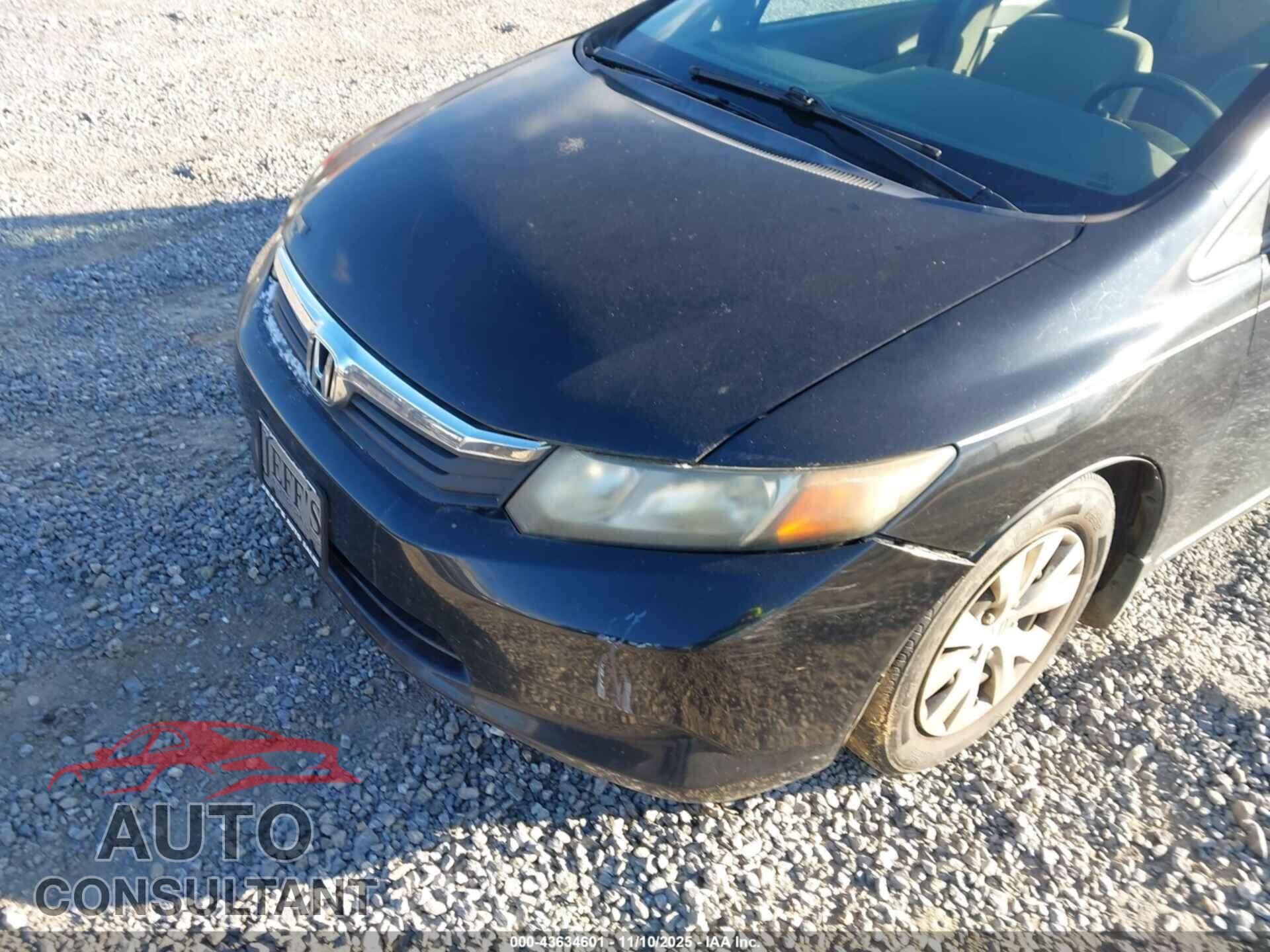 HONDA CIVIC 2012 - 2HGFB2F57CH501357