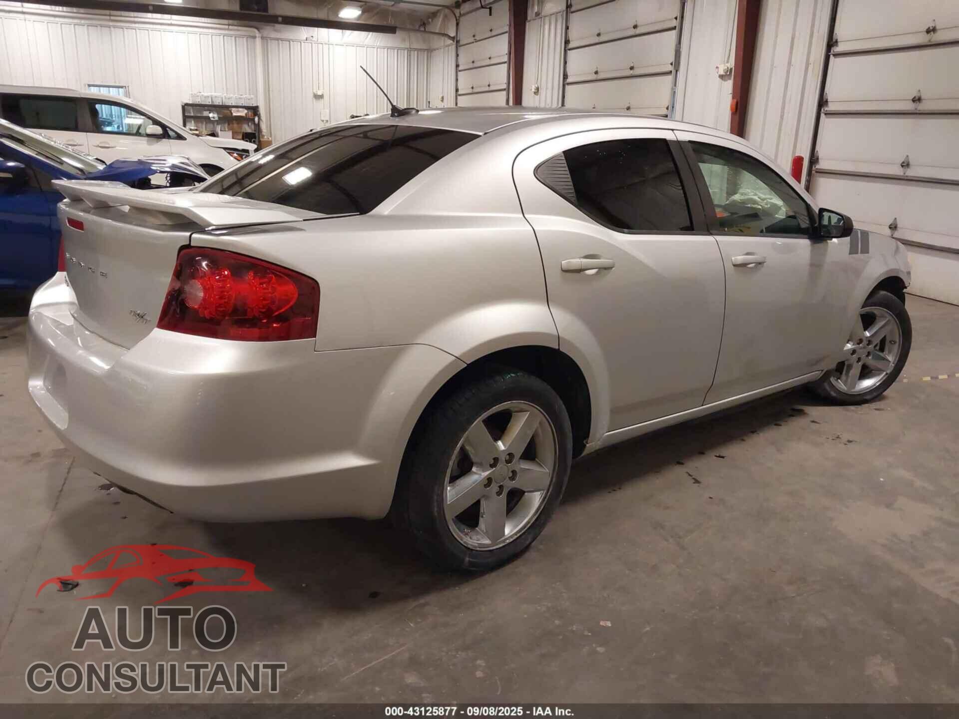 DODGE AVENGER 2012 - 1C3CDZAB1CN174628
