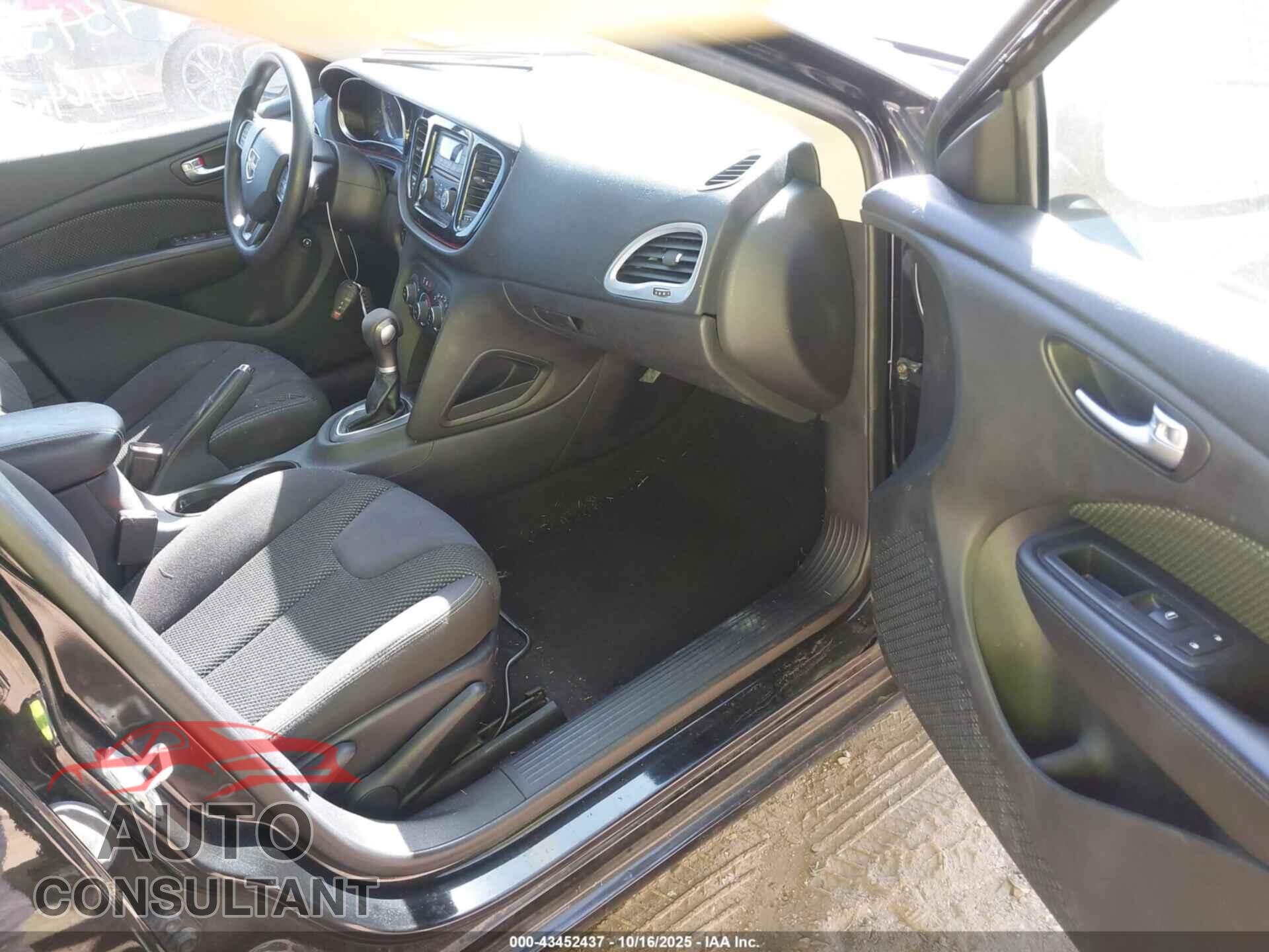 DODGE DART 2014 - 1C3CDFBB8ED743738