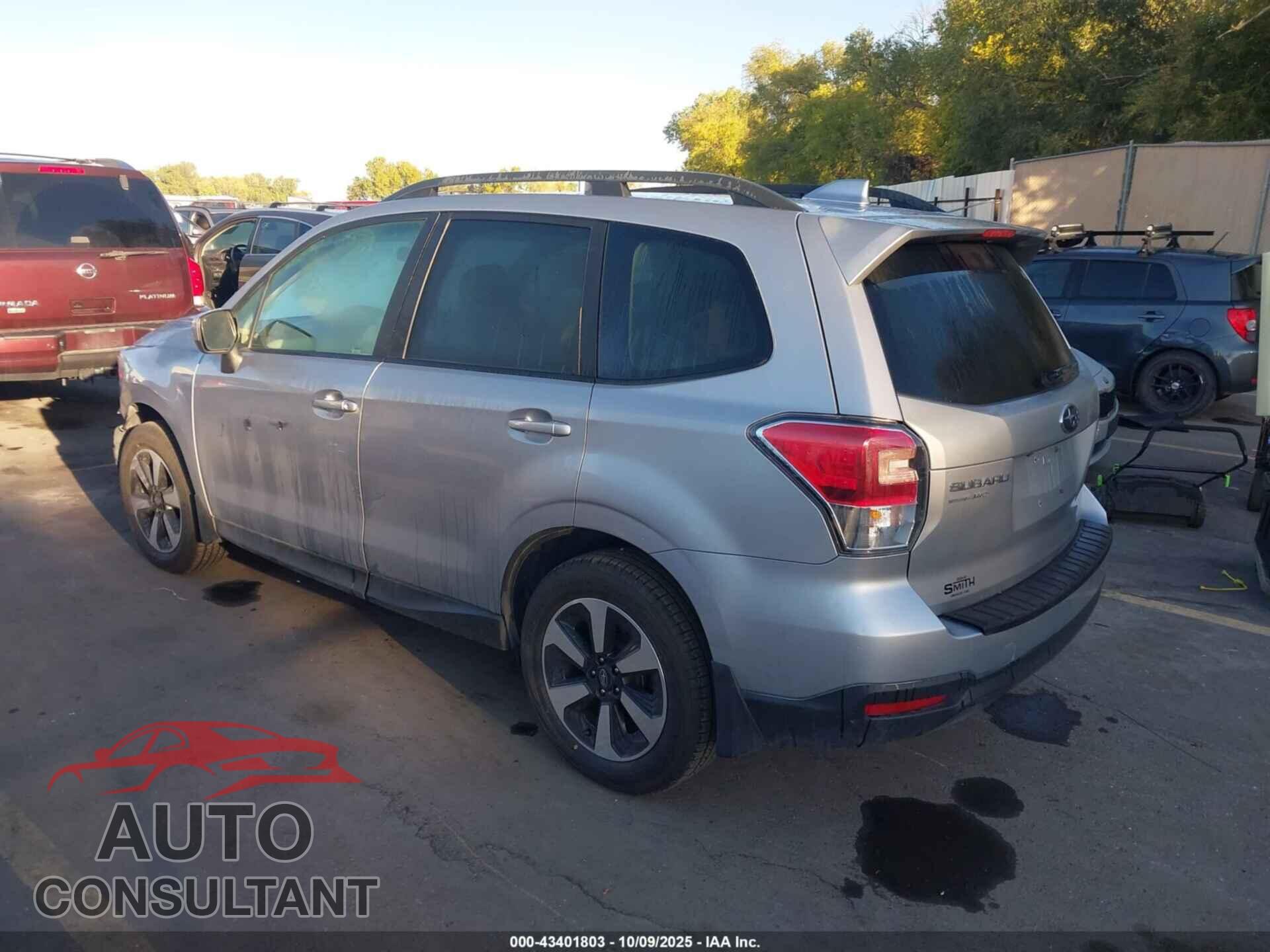 SUBARU FORESTER 2017 - JF2SJAEC7HH488098