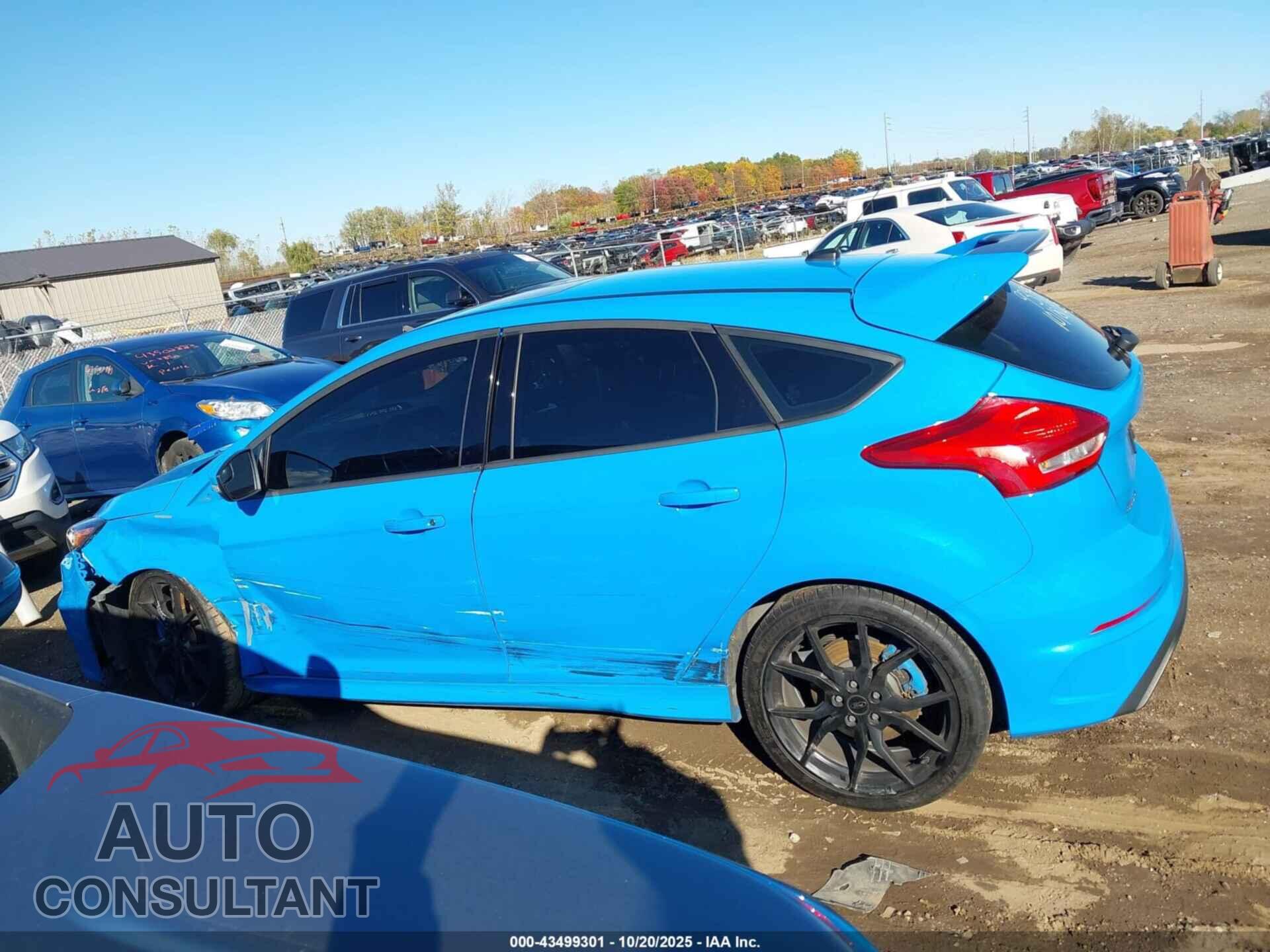 FORD FOCUS RS 2017 - WF0DP3TH8H4119397