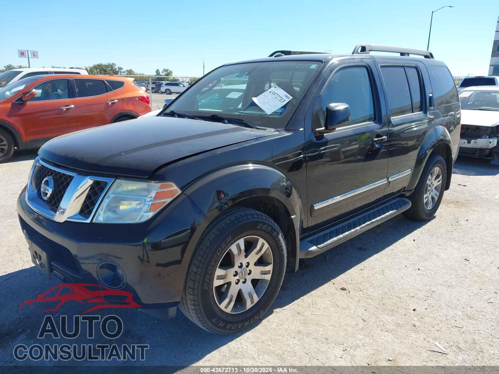 NISSAN PATHFINDER 2012 - 5N1AR1NNXCC640963
