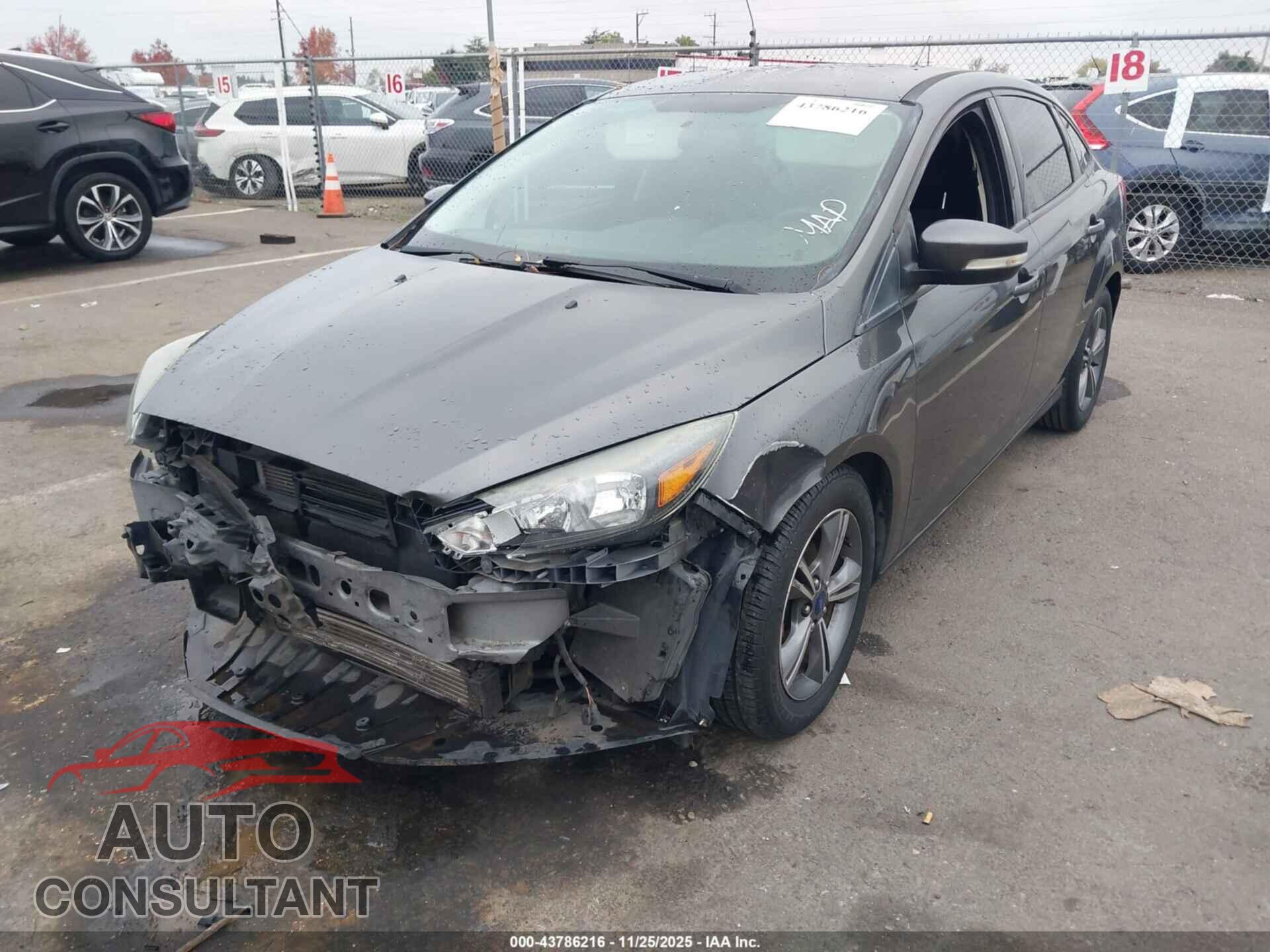 FORD FOCUS 2016 - 1FADP3FE6GL306443
