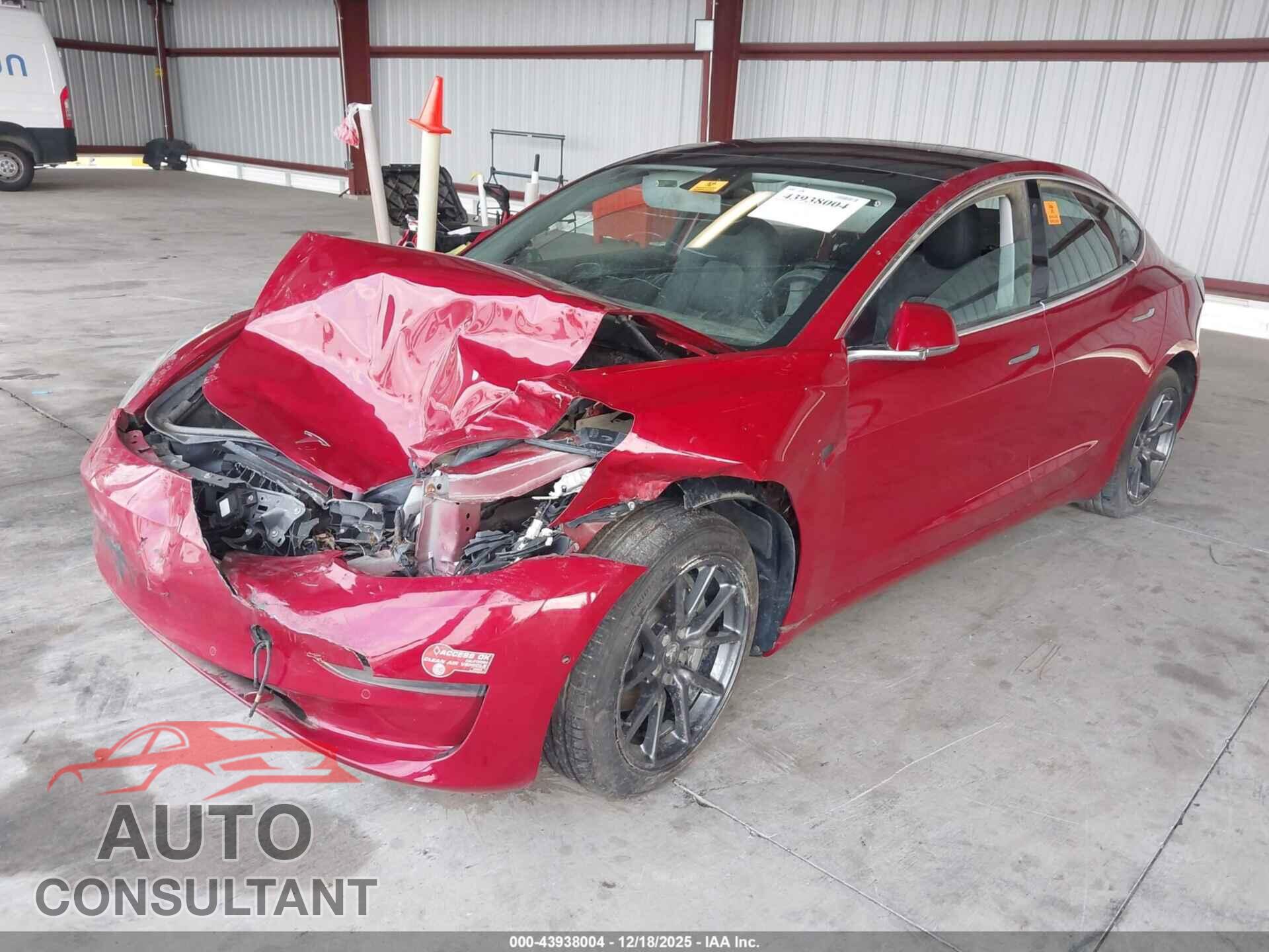 TESLA MODEL 3 2018 - 5YJ3E1EB3JF054572