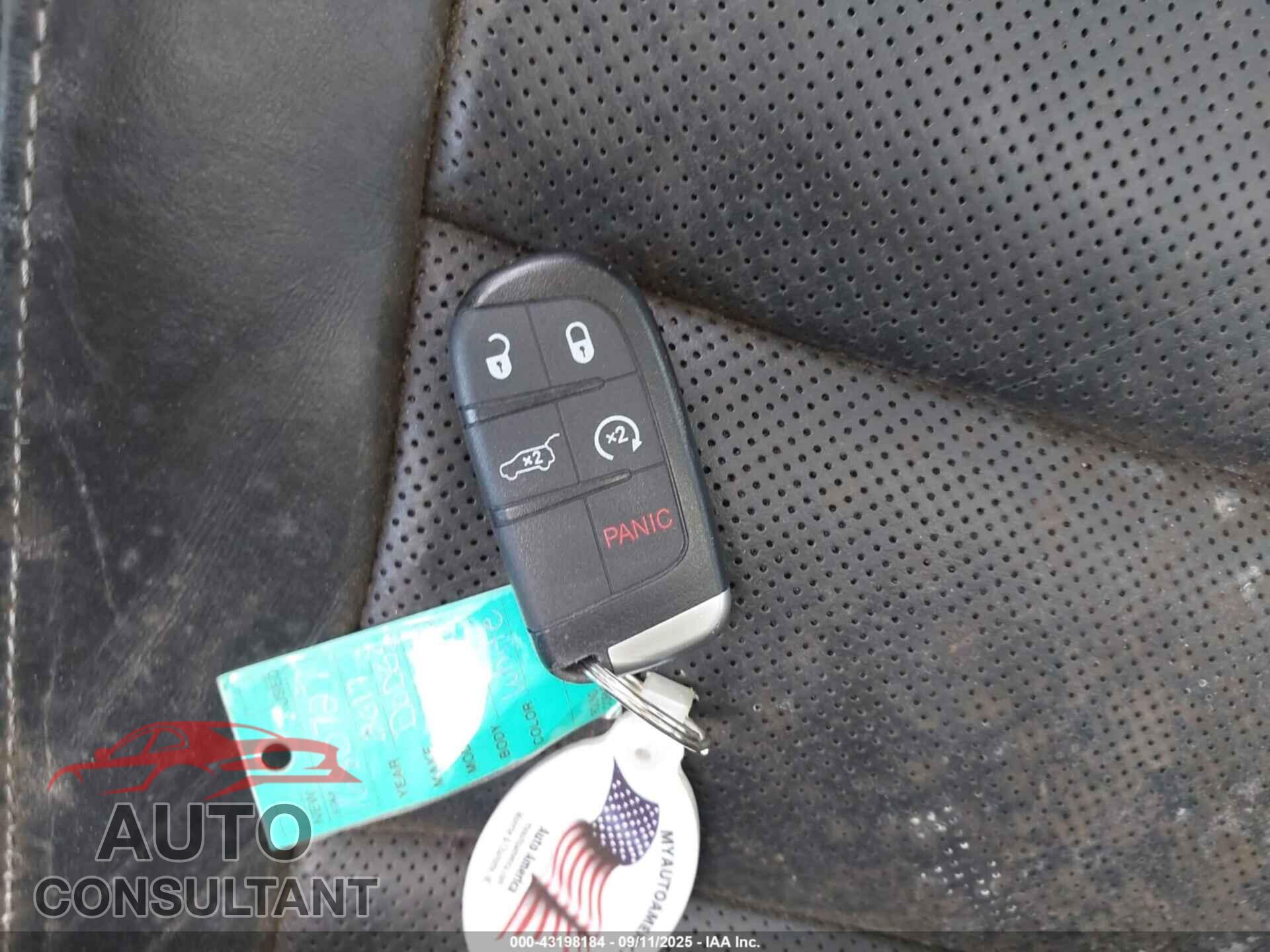DODGE DURANGO 2017 - 1C4RDHEG1HC680727
