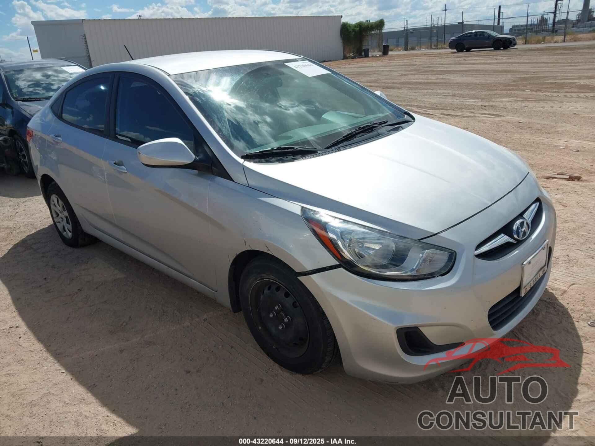 HYUNDAI ACCENT 2012 - KMHCT4AE1CU182614