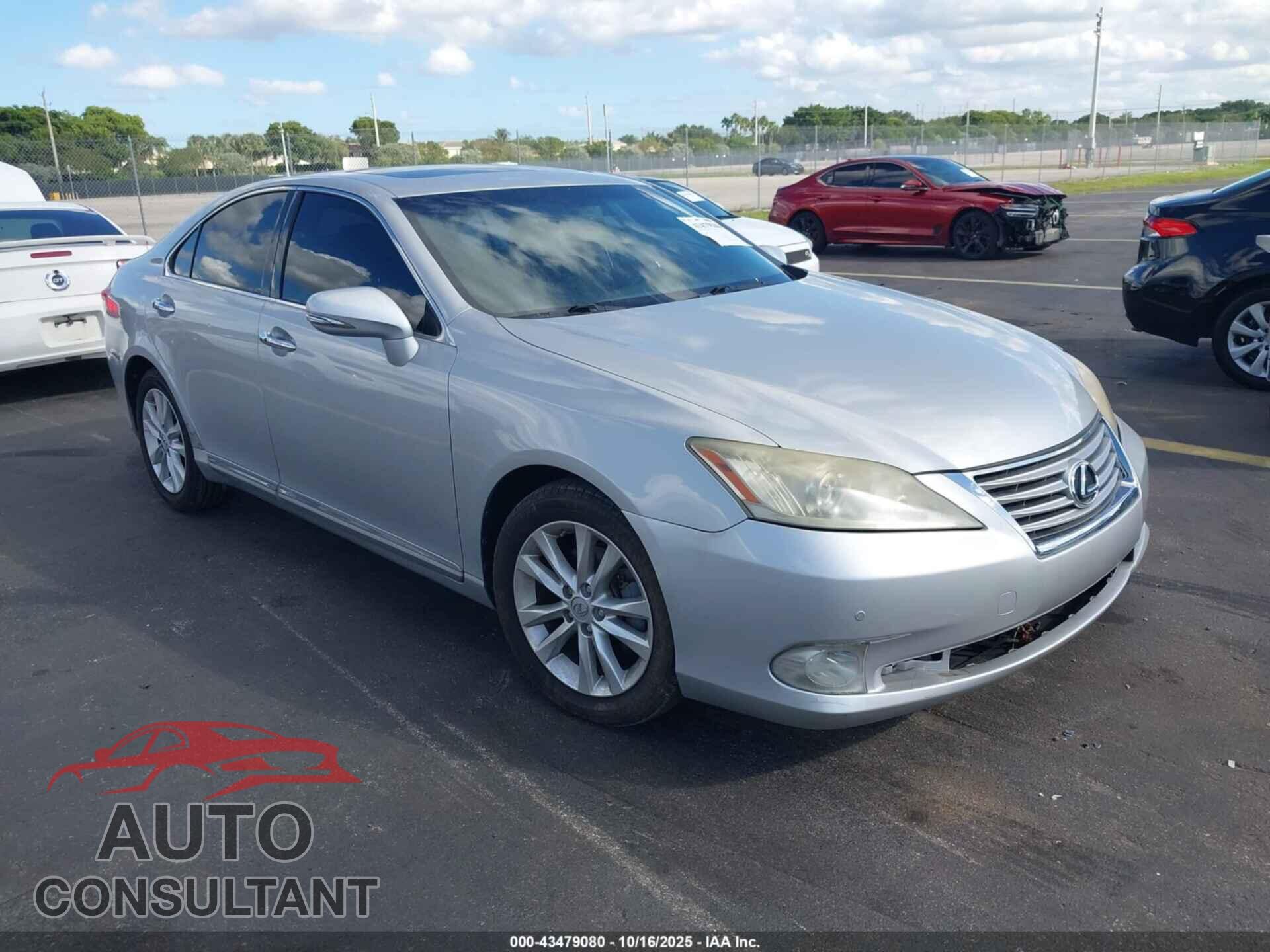 LEXUS ES 350 2010 - JTHBK1EG4A2409105