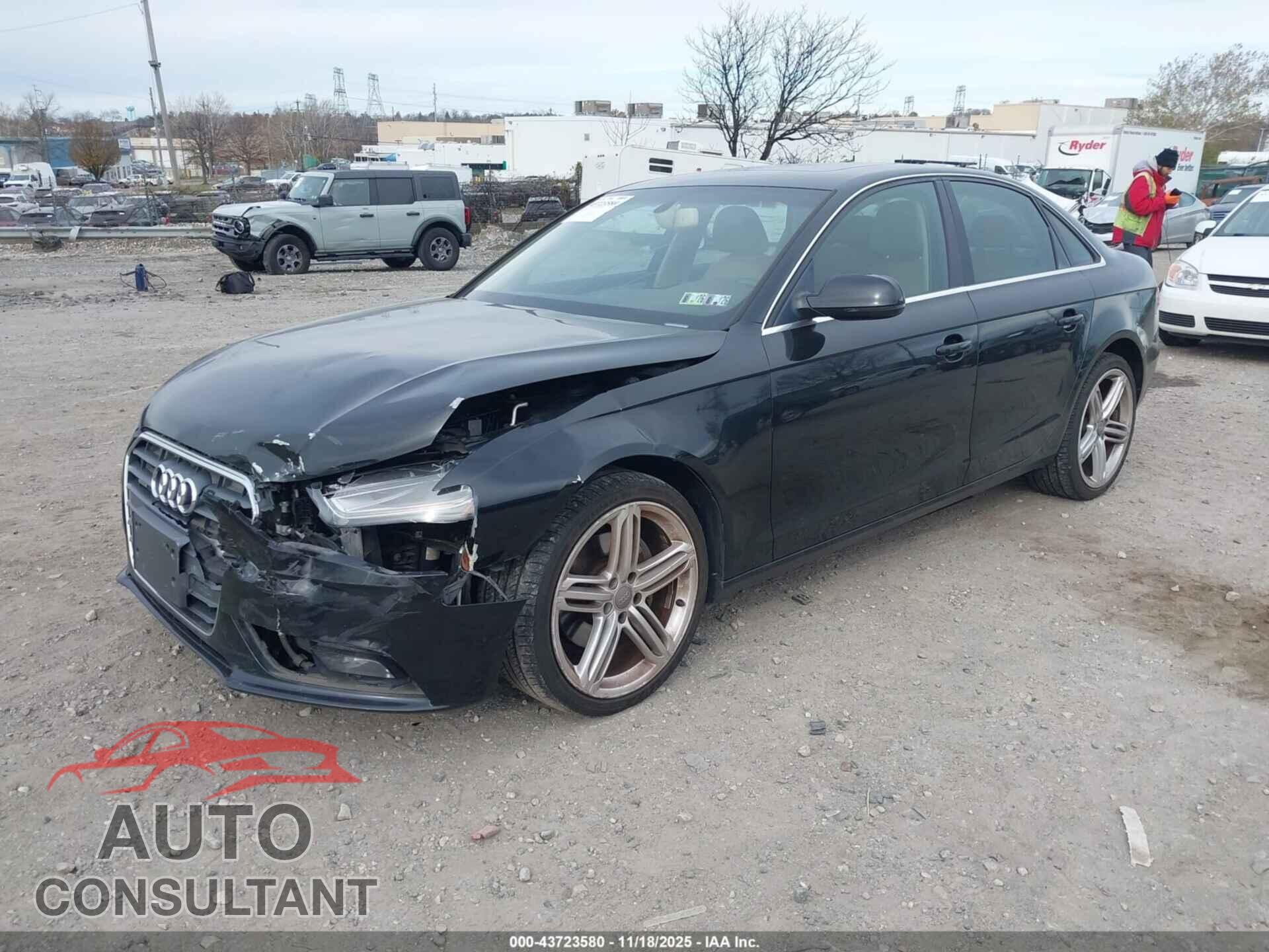AUDI A4 2013 - WAUFFAFL5DA062085