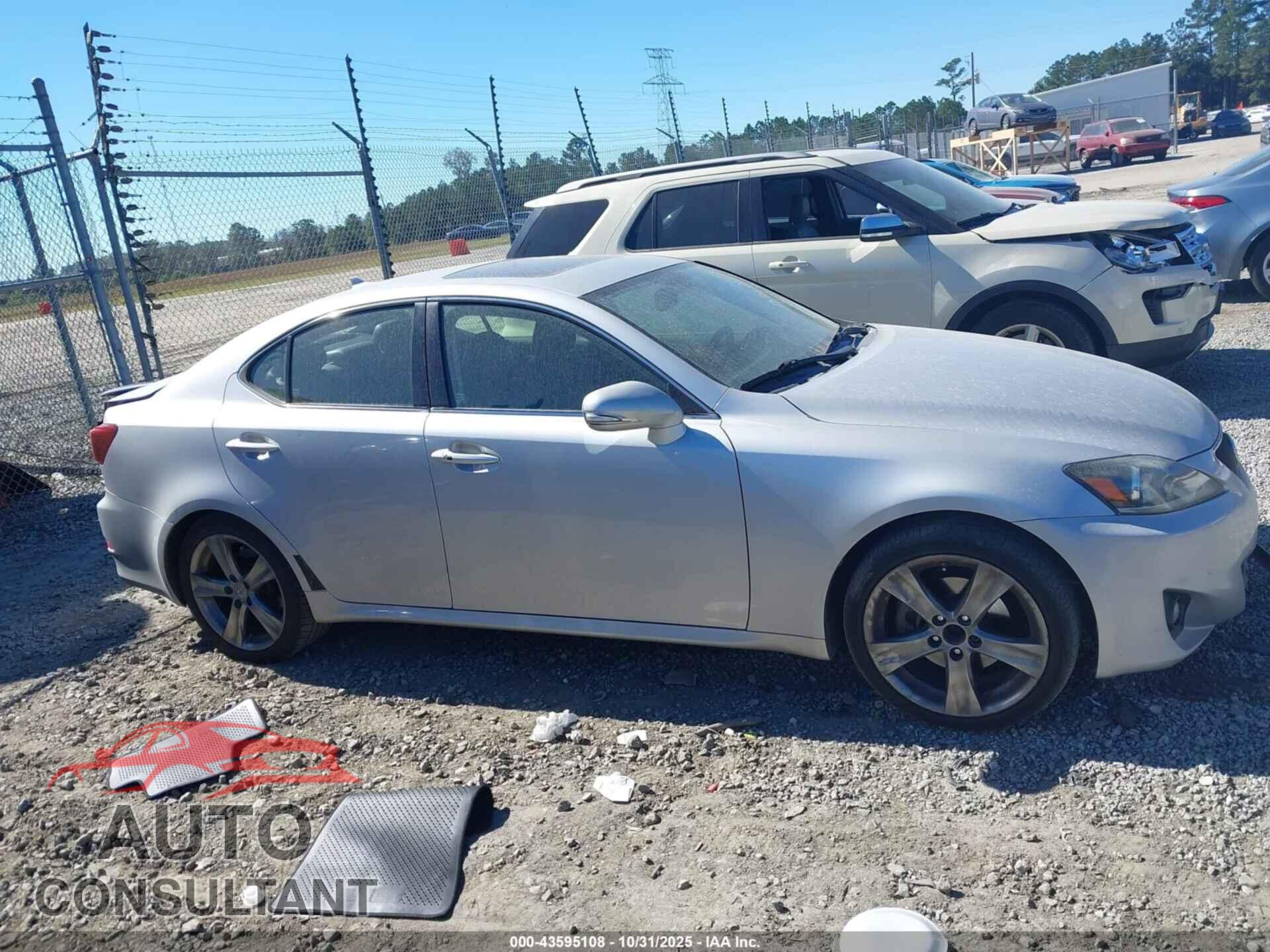 LEXUS IS 250 2012 - JTHBF5C22C5183649