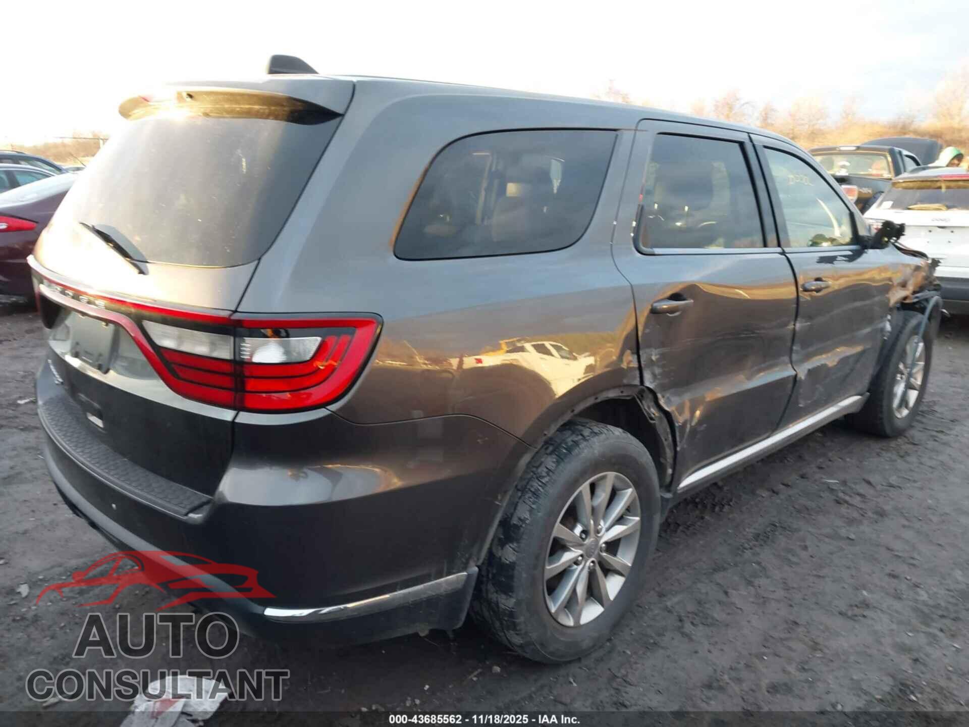 DODGE DURANGO 2016 - 1C4RDJAG9GC375522