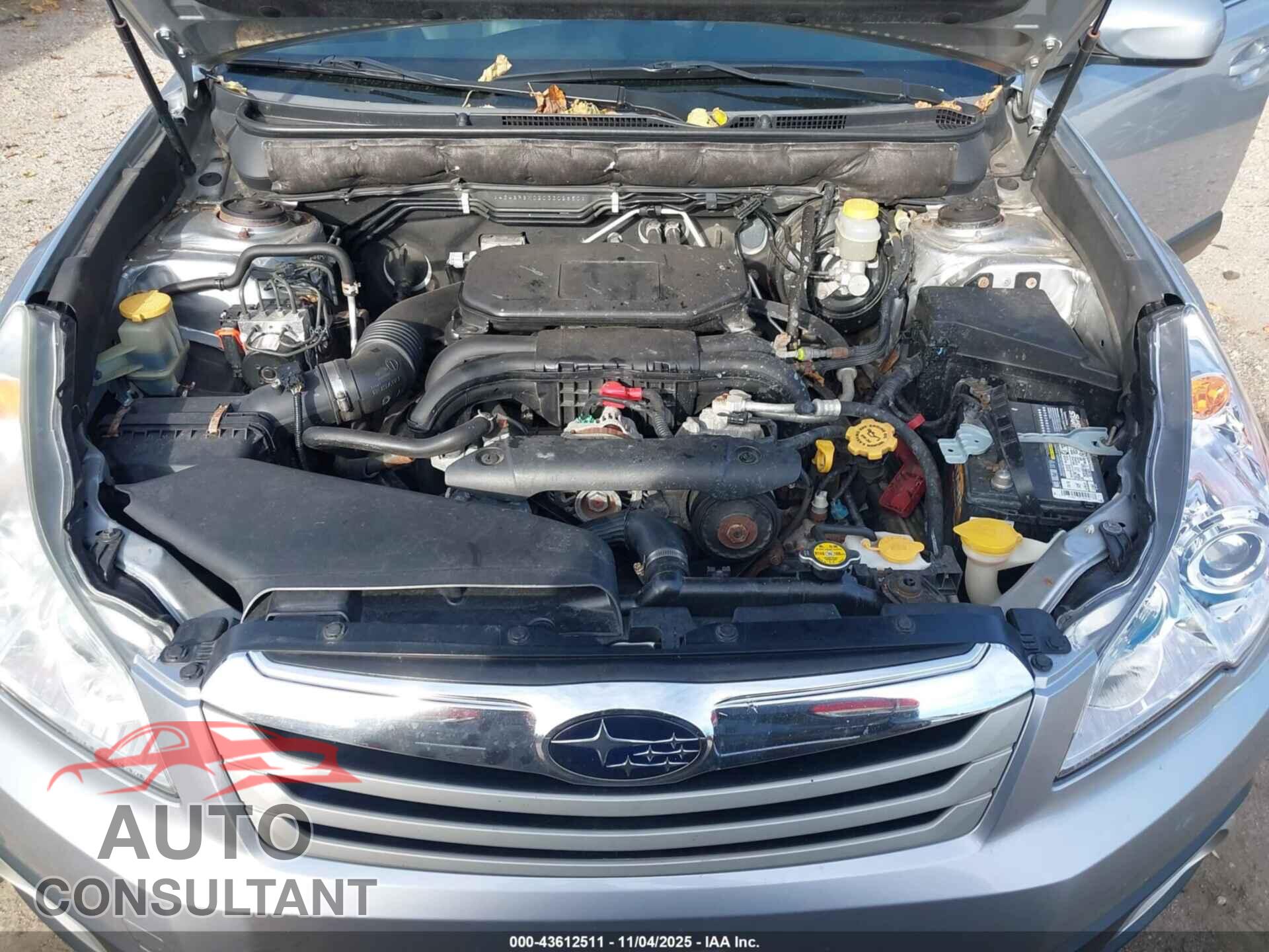 SUBARU OUTBACK 2012 - 4S4BRBKC2C3302650