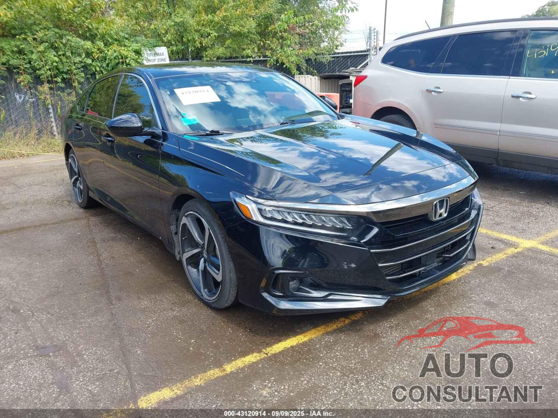 HONDA ACCORD 2021 - 1HGCV1F33MA093300
