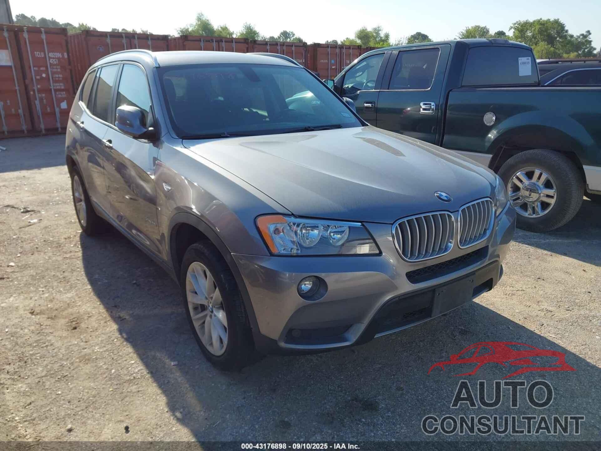 BMW X3 2013 - 5UXWX9C57D0D01891
