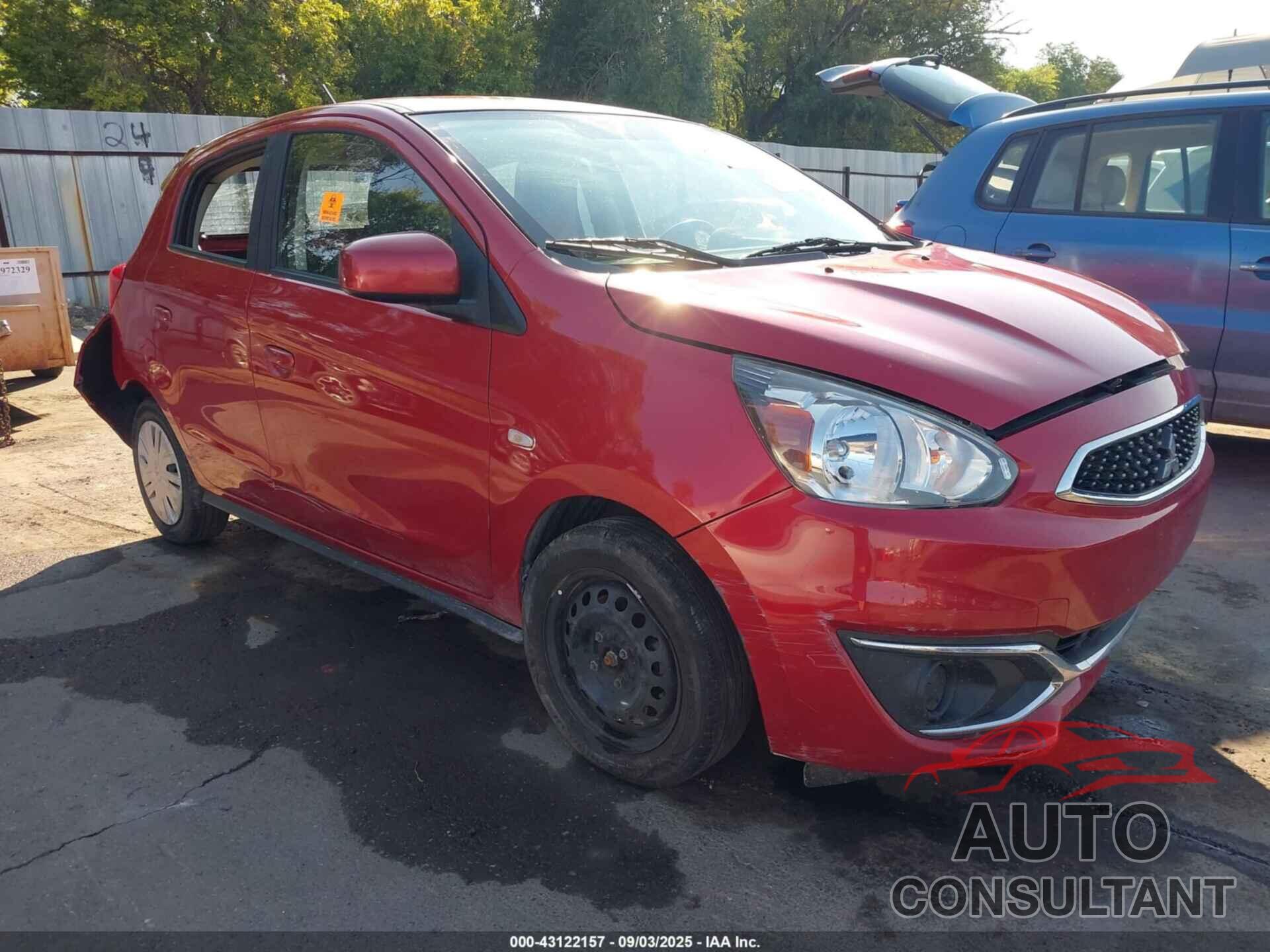 MITSUBISHI MIRAGE 2019 - ML32A3HJ1KH002965