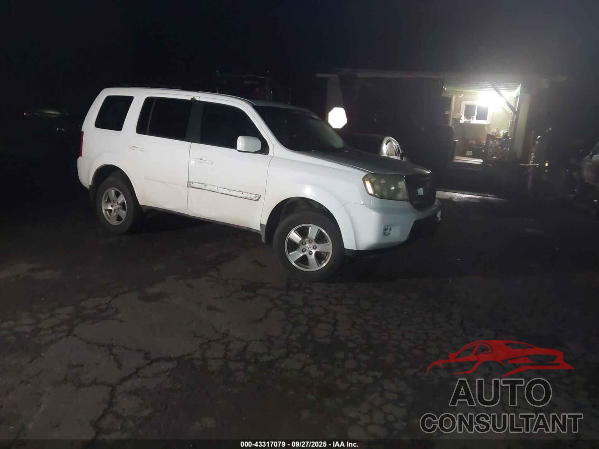 HONDA PILOT 2010 - 5FNYF4H66AB033234