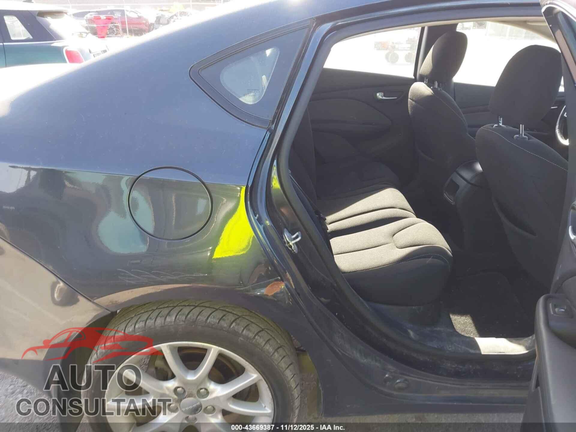 DODGE DART 2013 - 1C3CDFBA4DD288053