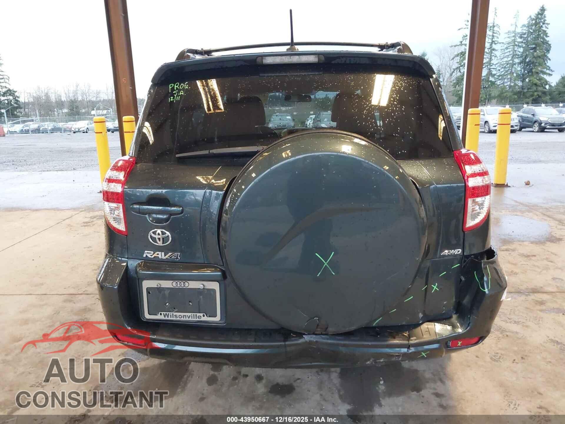 TOYOTA RAV4 2012 - 2T3BF4DV4CW233531