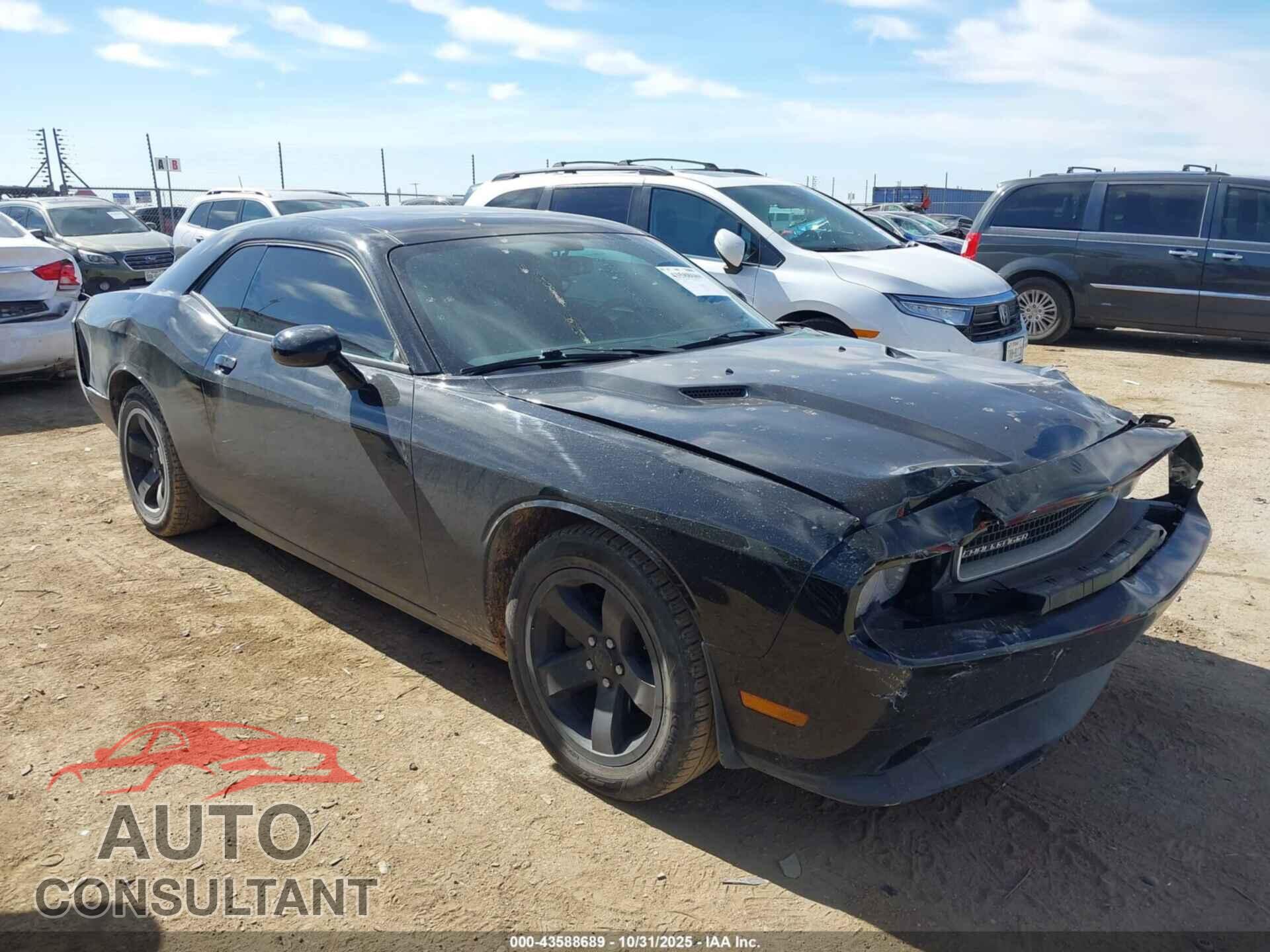 DODGE CHALLENGER 2012 - 2C3CDYAG5CH258126