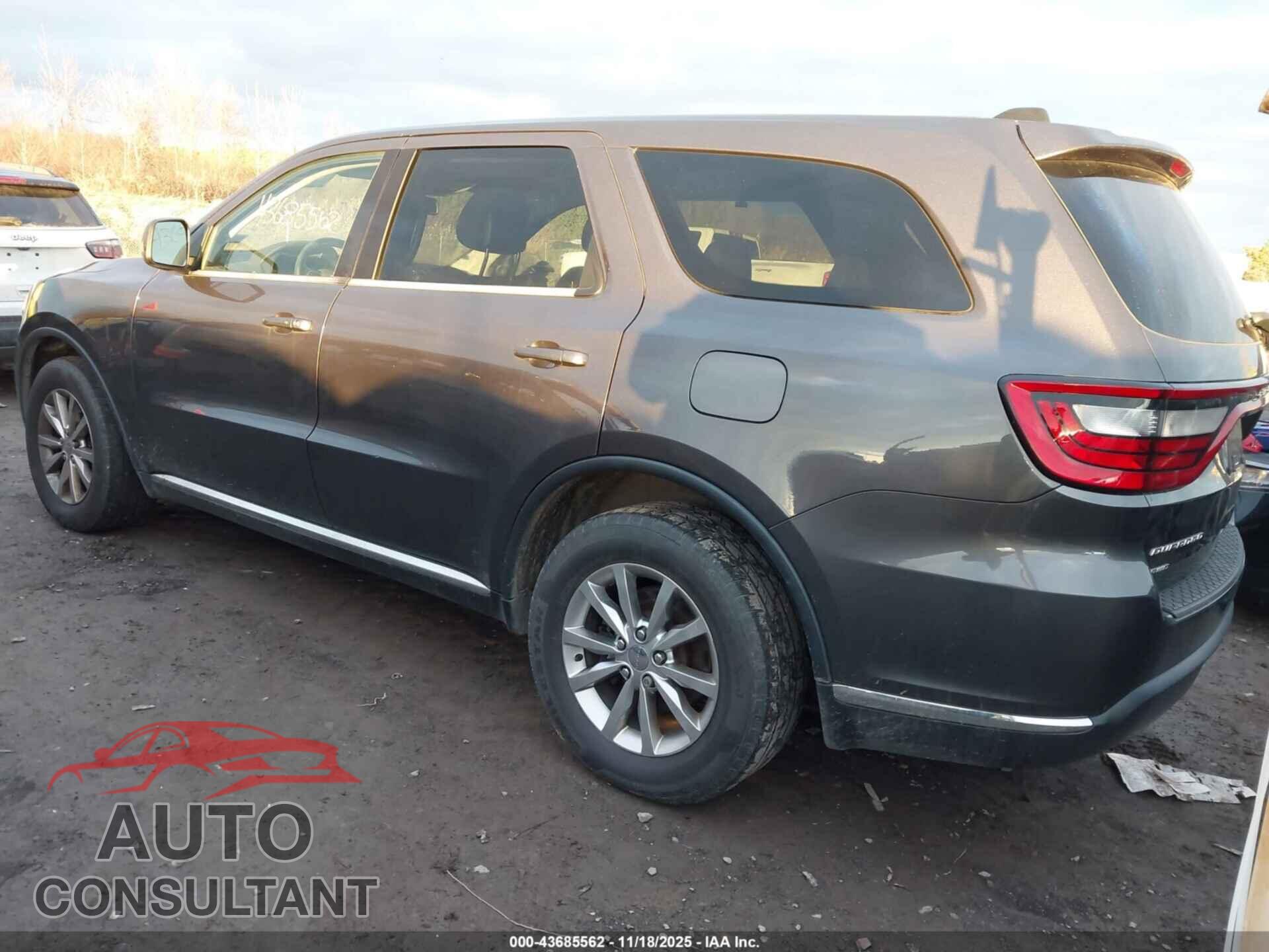 DODGE DURANGO 2016 - 1C4RDJAG9GC375522