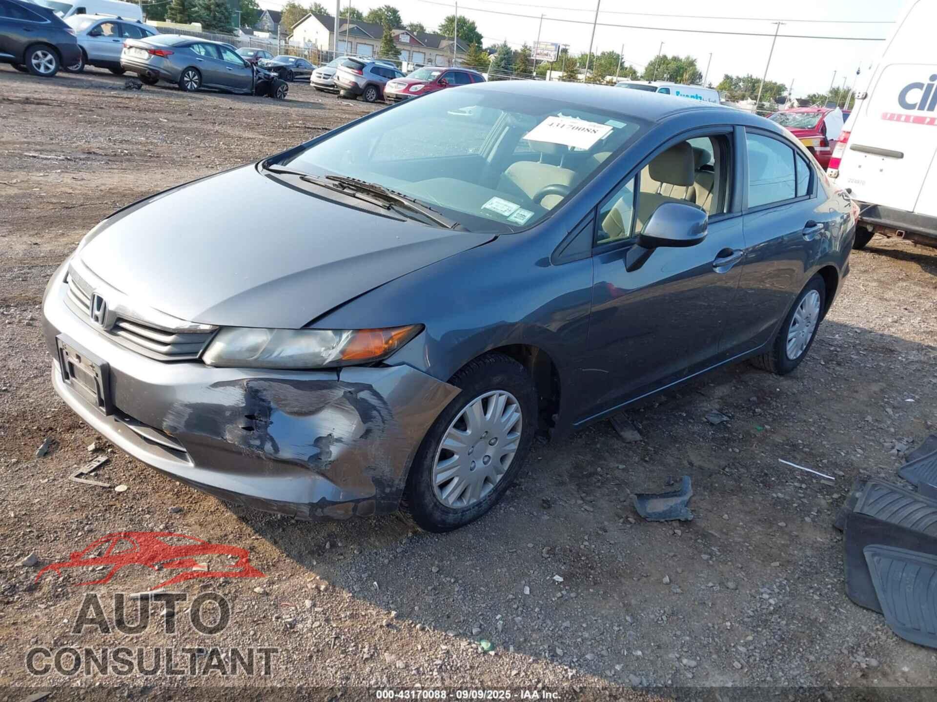 HONDA CIVIC 2012 - 2HGFB2F5XCH326764