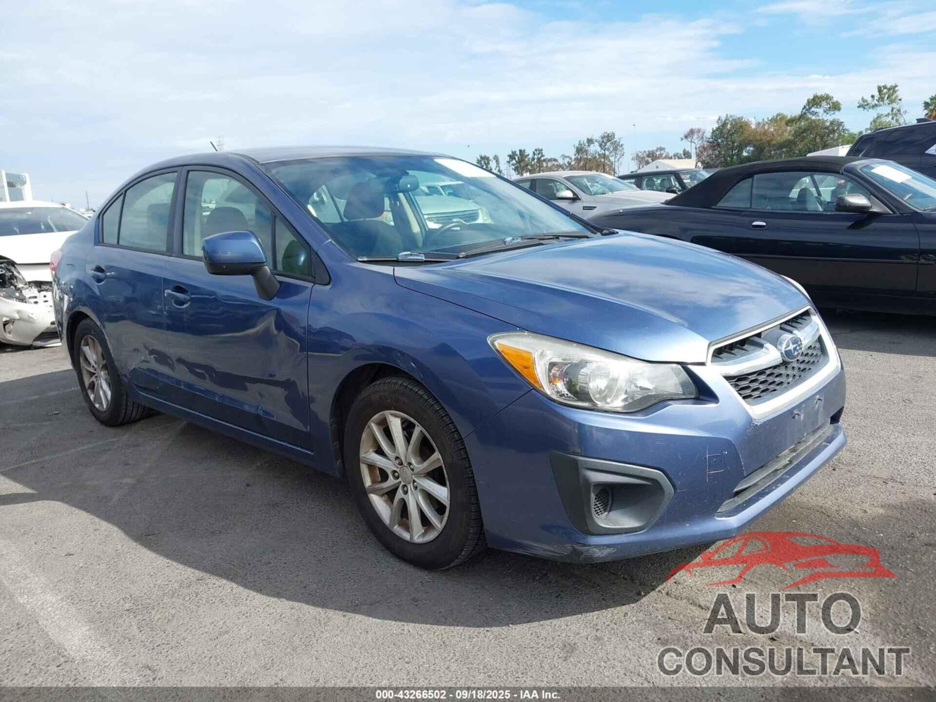 SUBARU IMPREZA 2013 - JF1GJAC63DH036392
