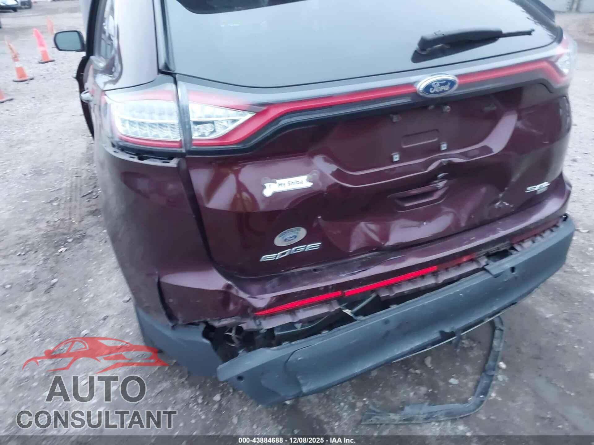 FORD EDGE 2017 - 2FMPK4J81HBC58229