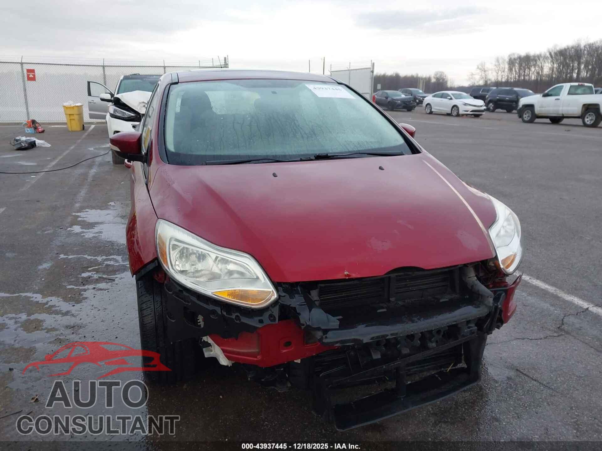 FORD FOCUS 2013 - 1FADP3K21DL122647