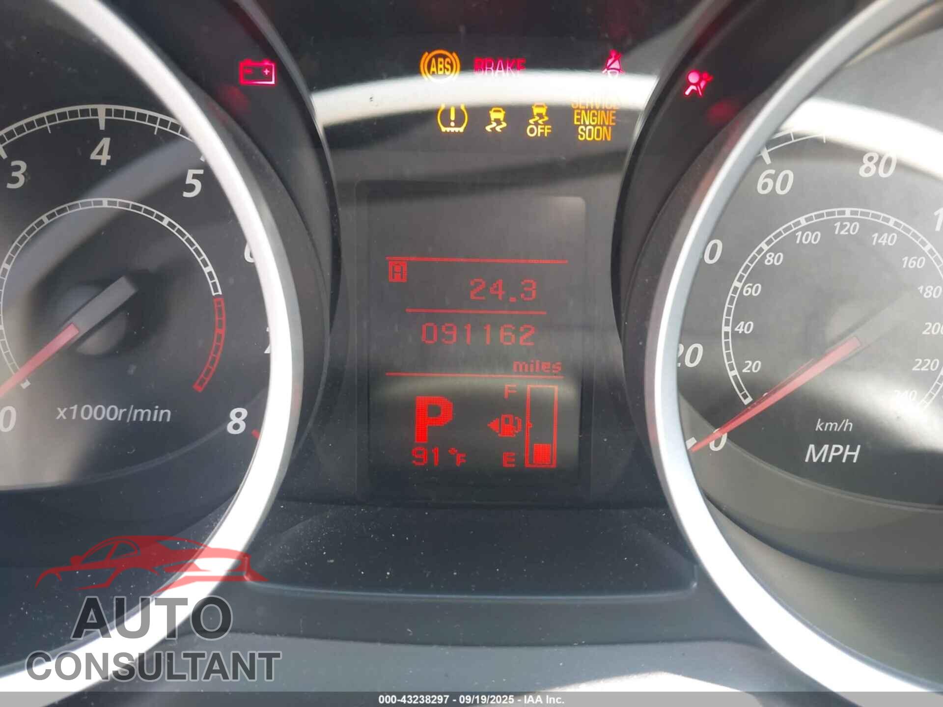 MITSUBISHI LANCER 2012 - JA32U2FU9CU015790