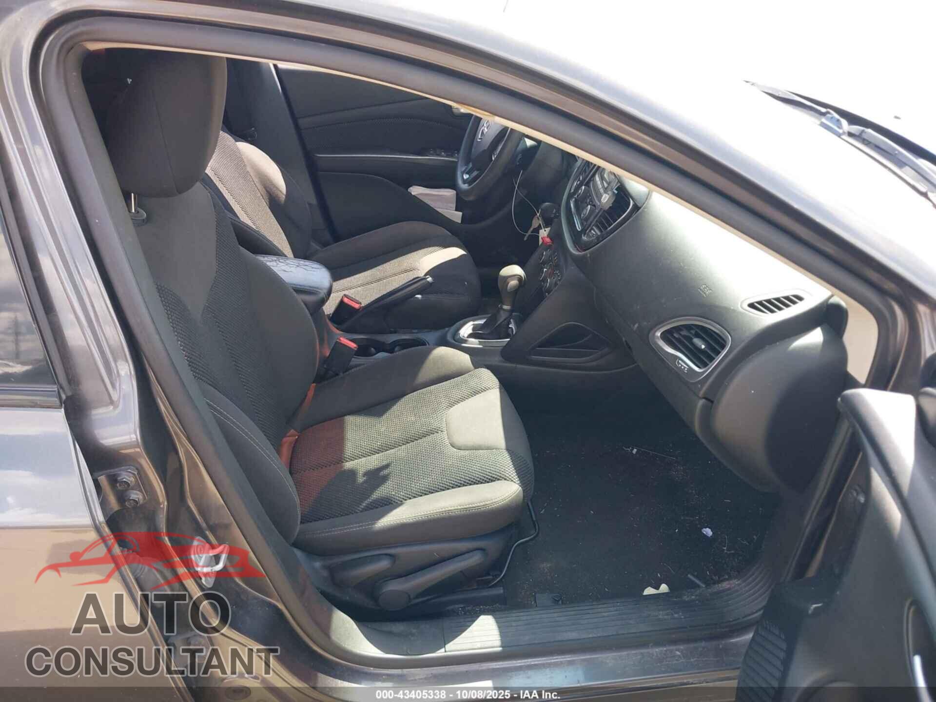 DODGE DART 2015 - 1C3CDFBB3FD286046