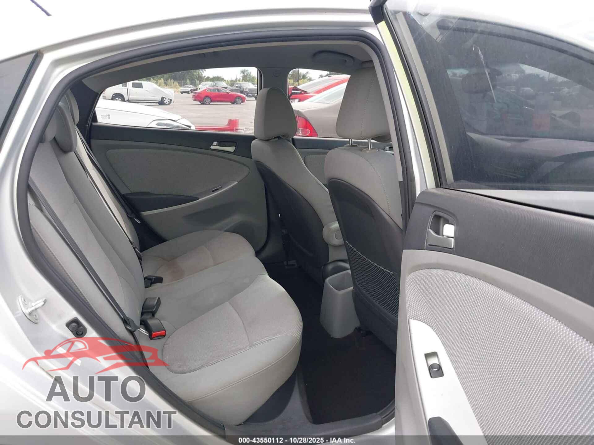 HYUNDAI ACCENT 2013 - KMHCT4AEXDU549978