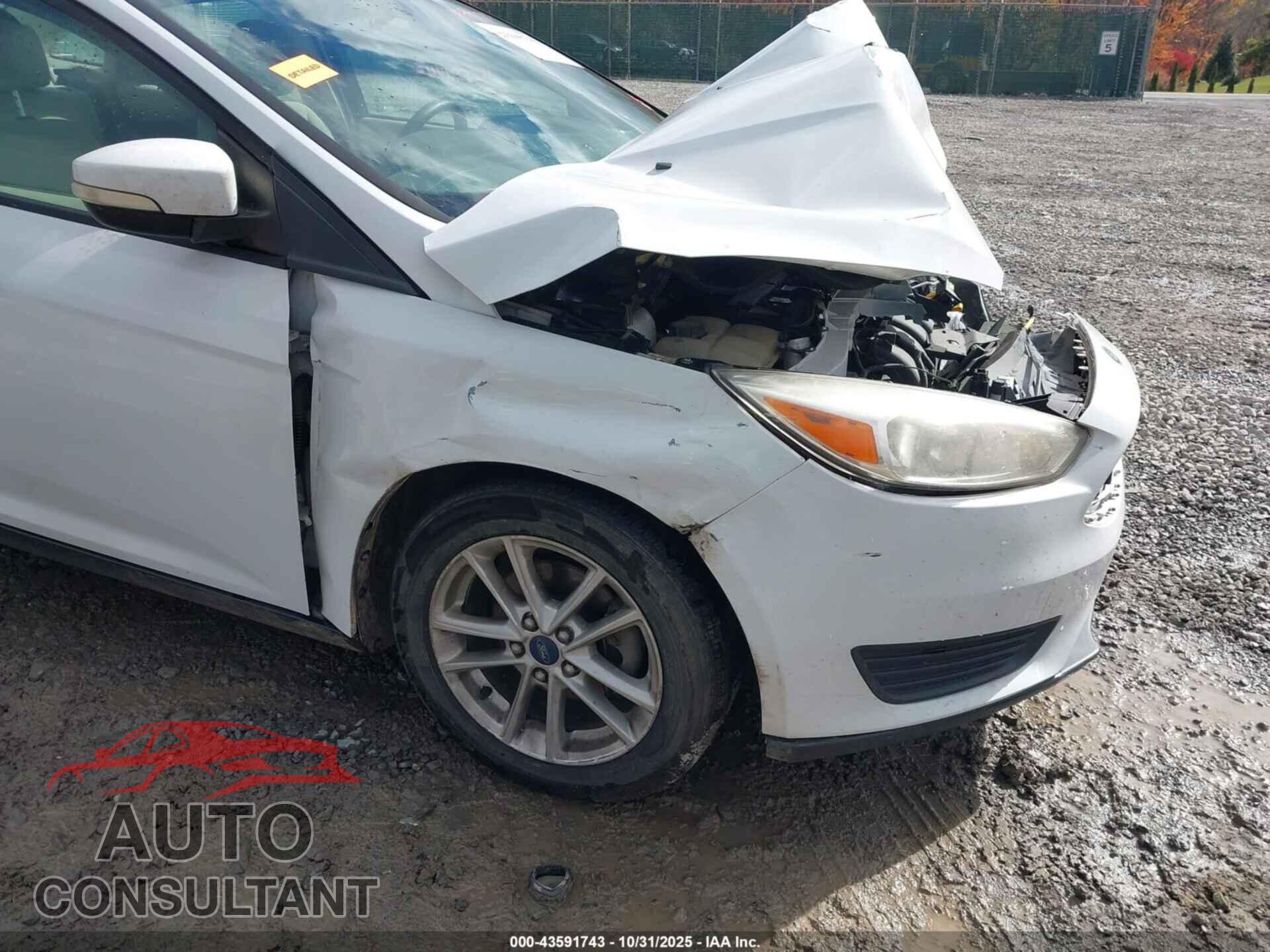 FORD FOCUS 2015 - 1FADP3F22FL227226