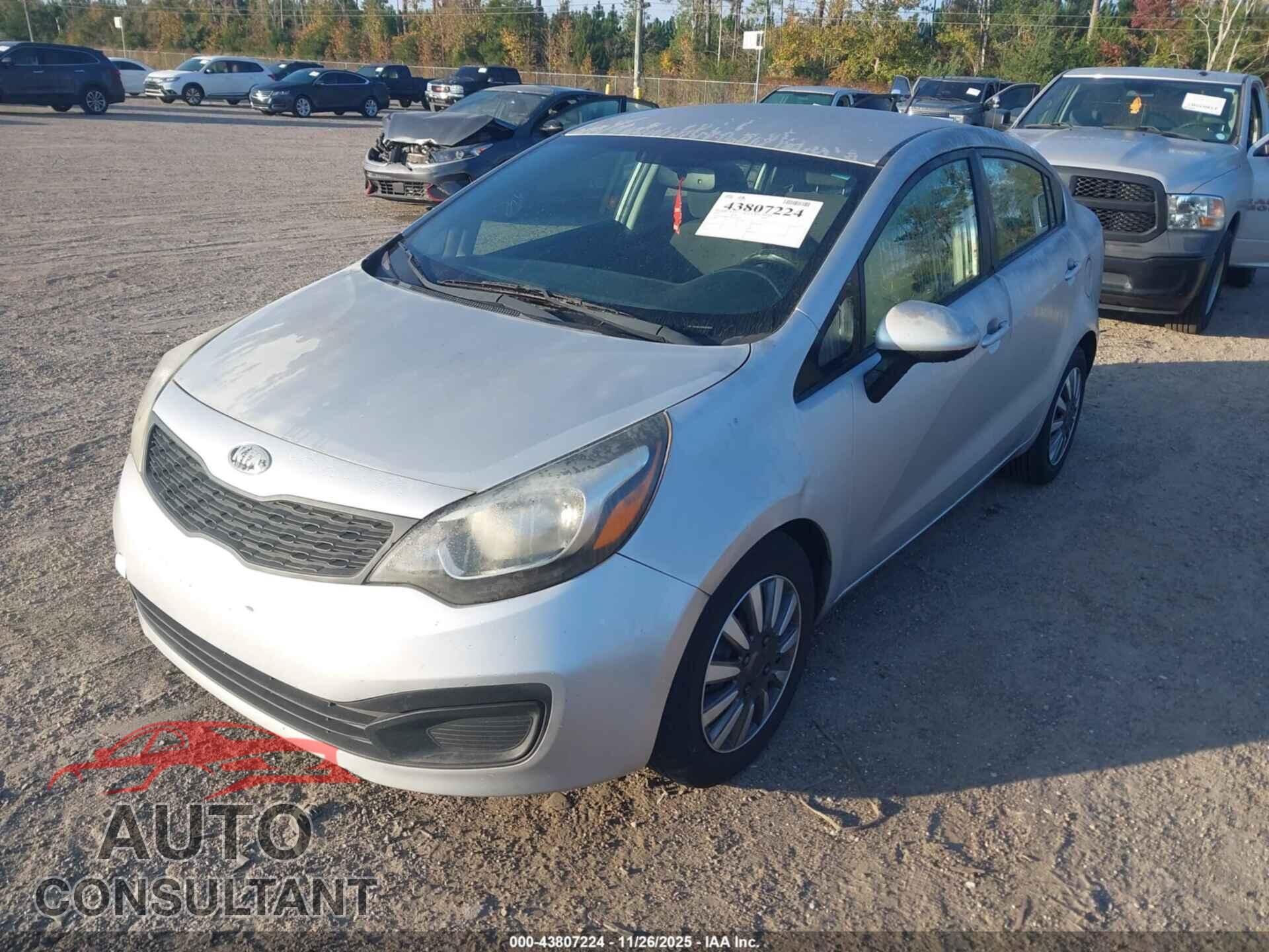 KIA RIO 2013 - KNADM4A33D6305871