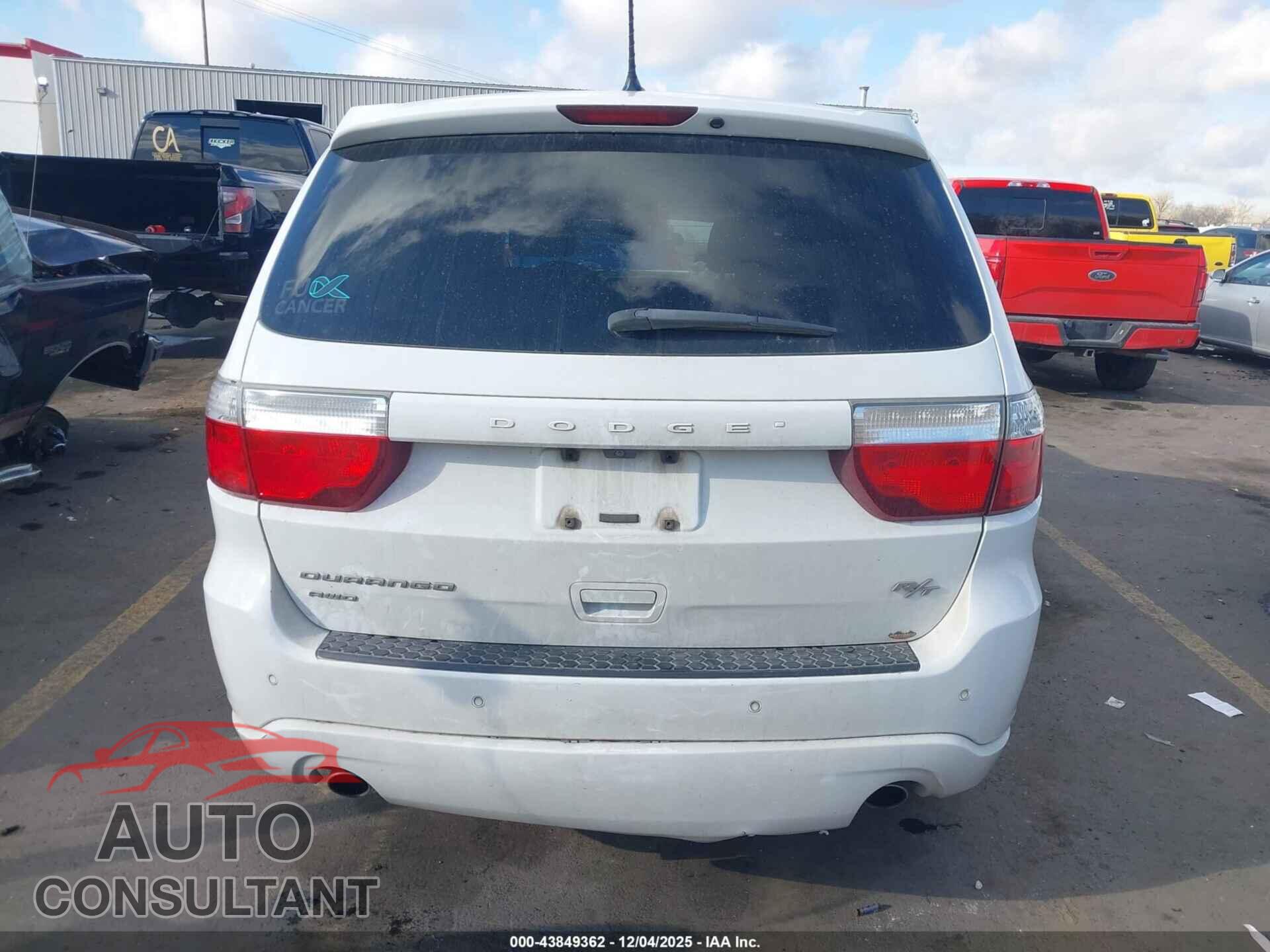 DODGE DURANGO 2013 - 1C4SDJCT7DC690584