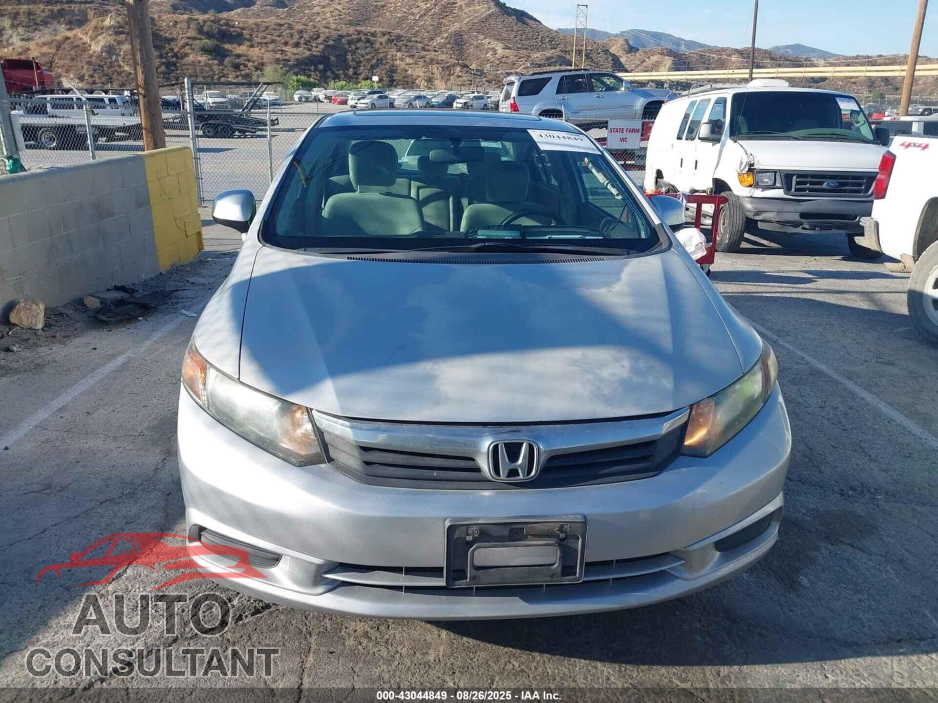 HONDA CIVIC 2012 - 2HGFB2F85CH302592