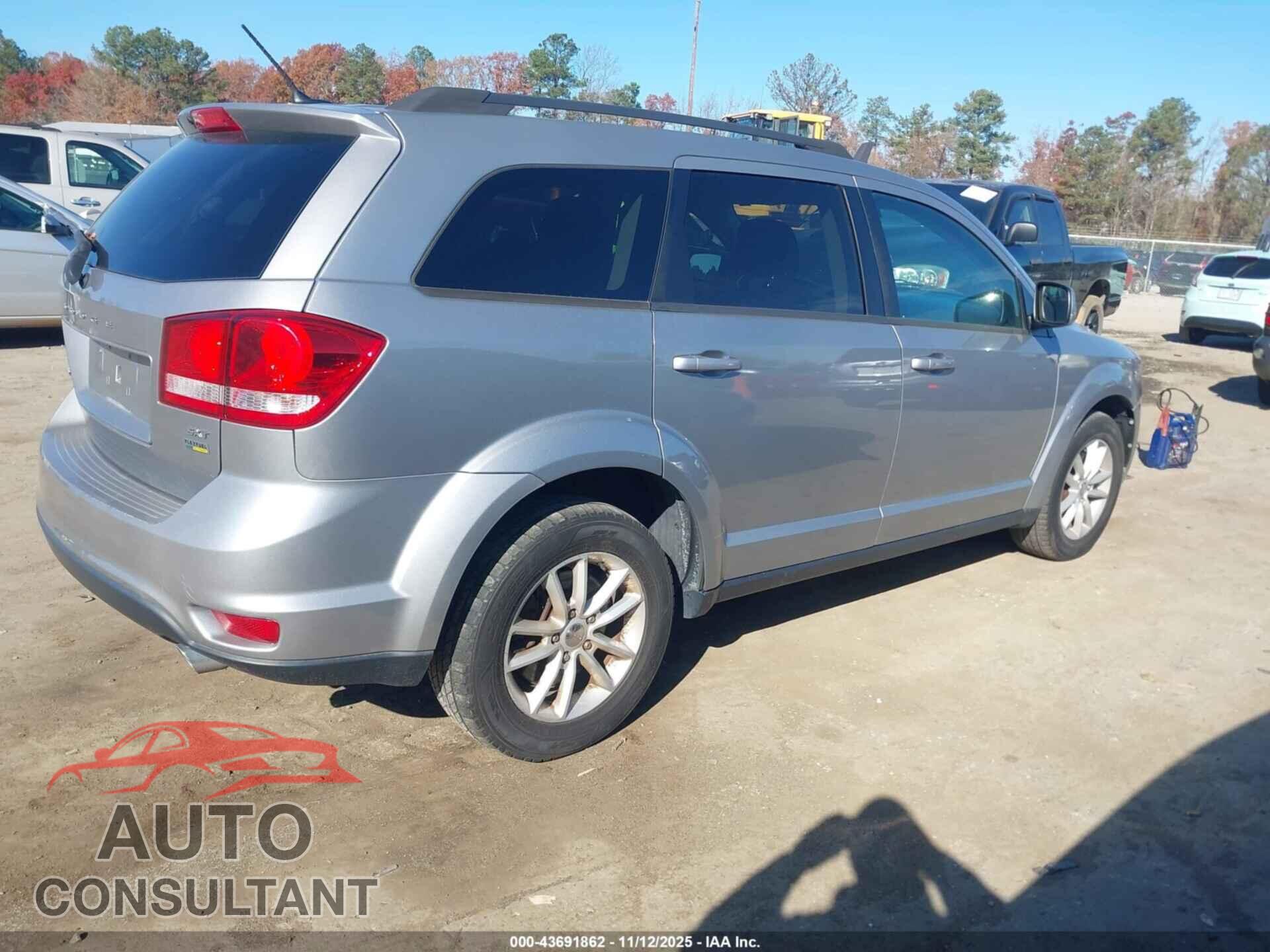 DODGE JOURNEY 2015 - 3C4PDCBG4FT726874