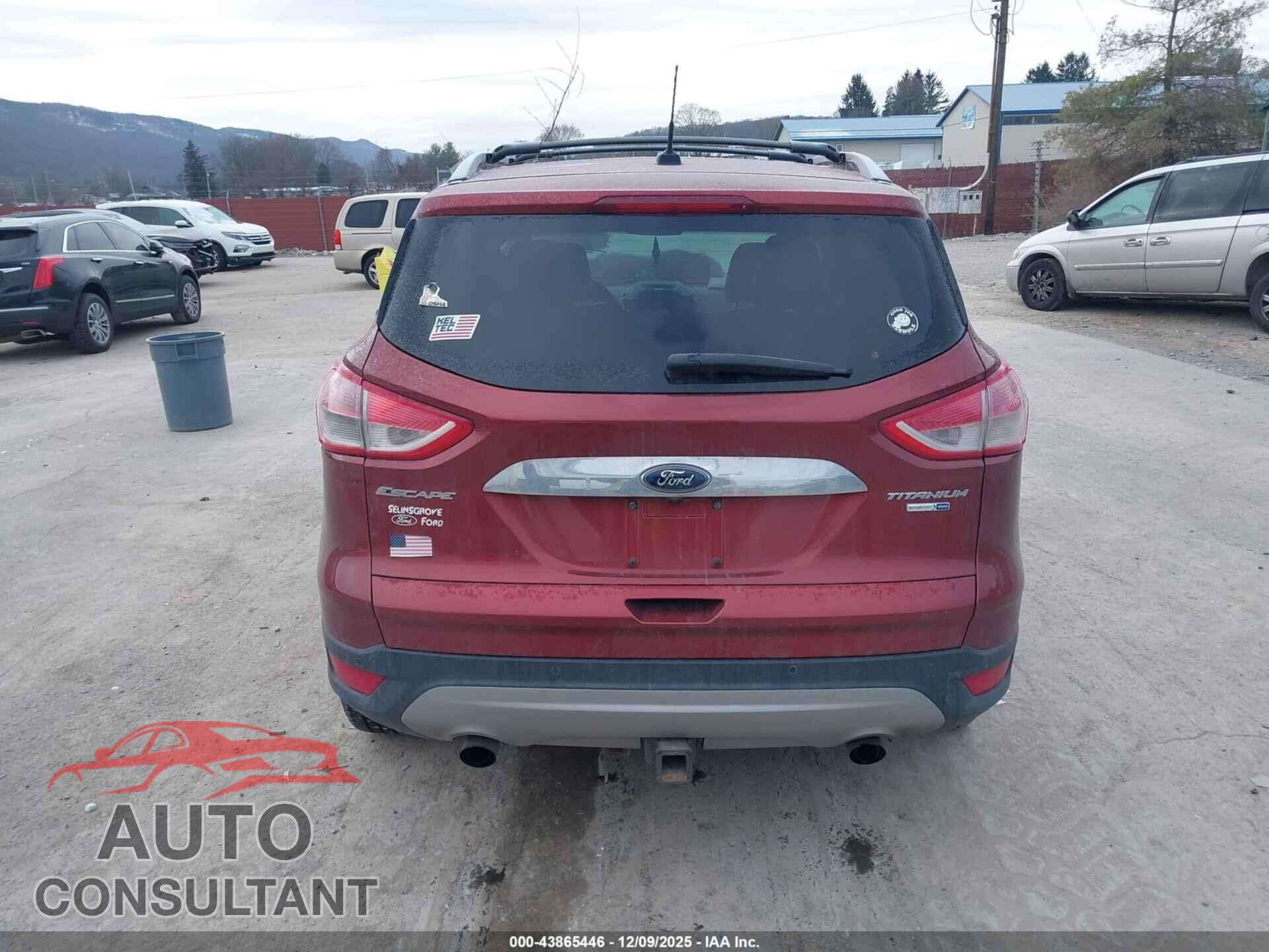 FORD ESCAPE 2016 - 1FMCU9J95GUA42004