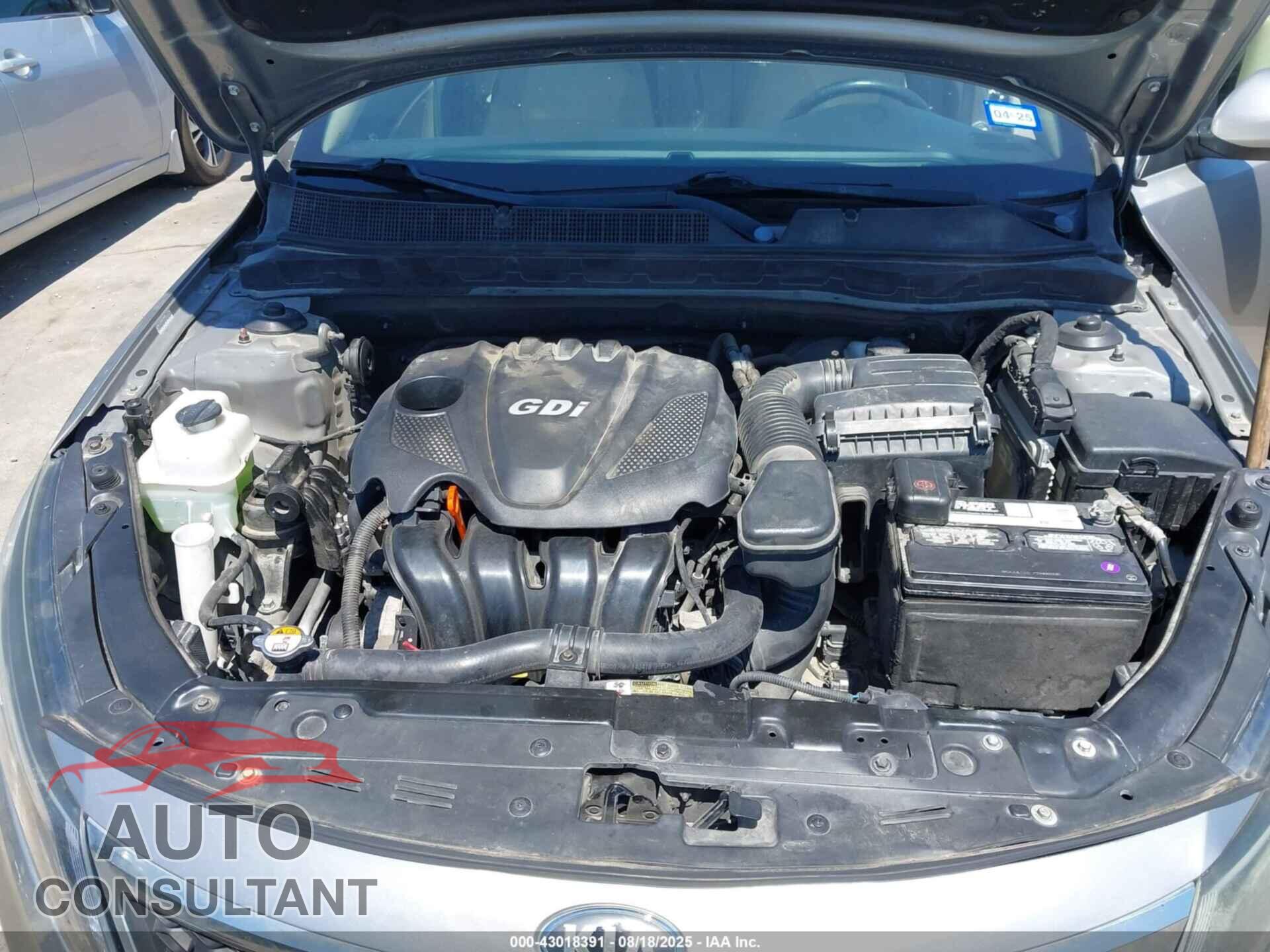 KIA OPTIMA 2013 - 5XXGN4A71DG147029