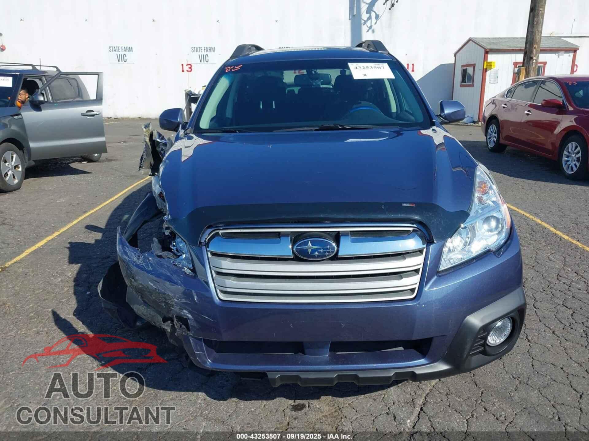 SUBARU OUTBACK 2014 - 4S4BRBDC8E3239957