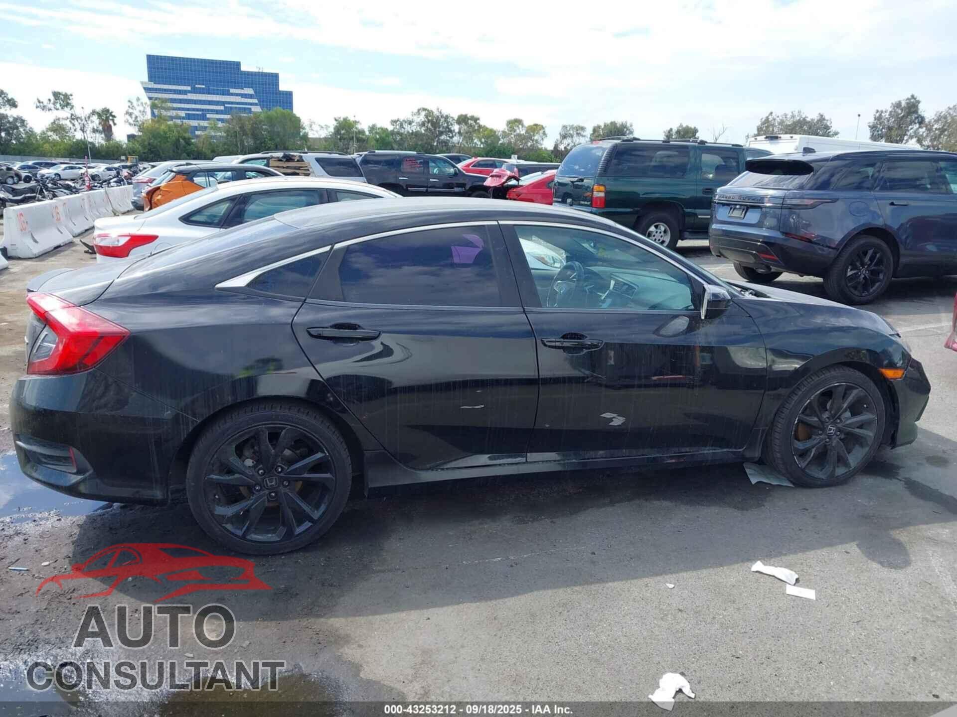 HONDA CIVIC 2019 - 2HGFC2F84KH595025