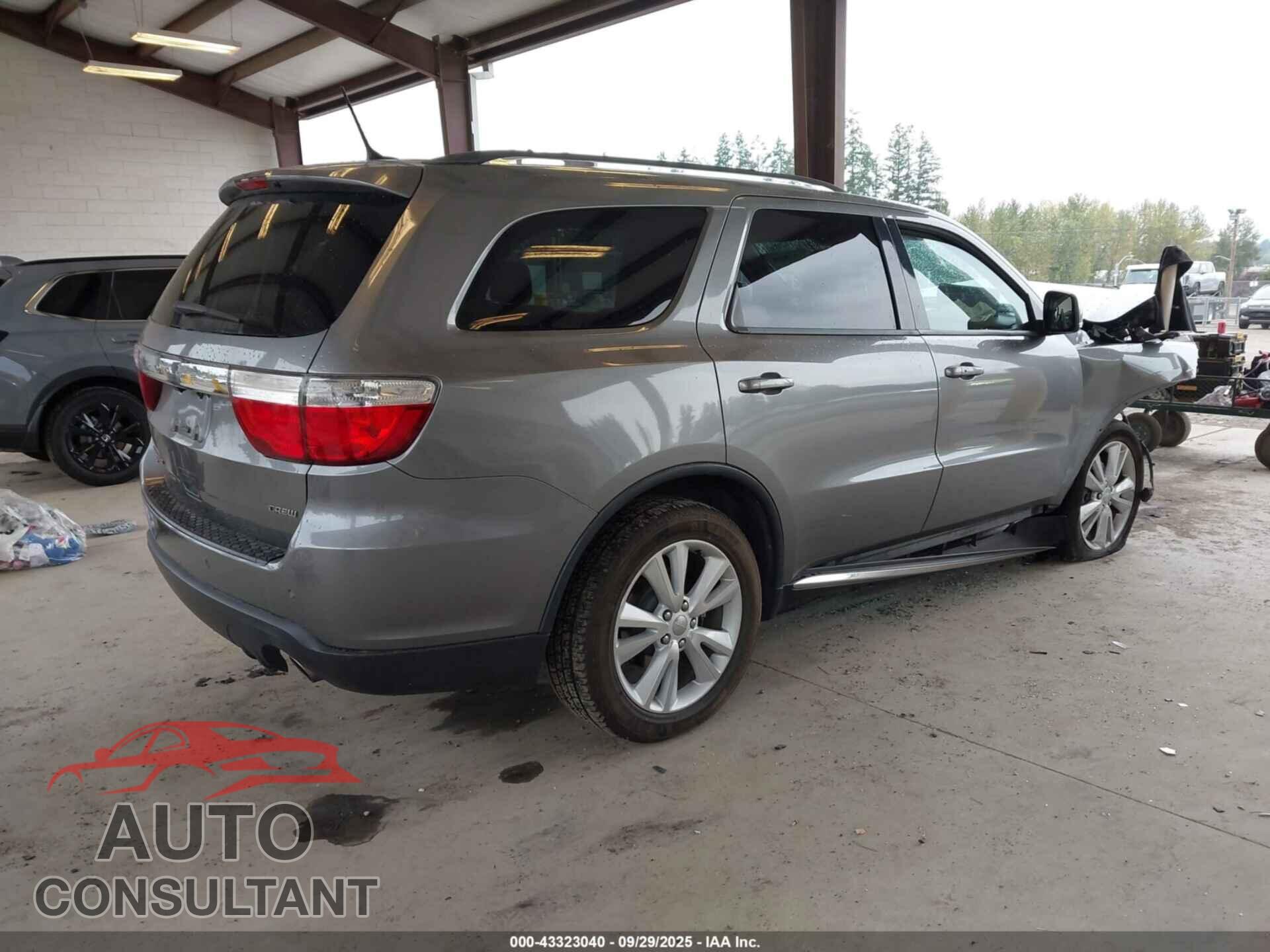 DODGE DURANGO 2012 - 1C4RDJDG5CC308860