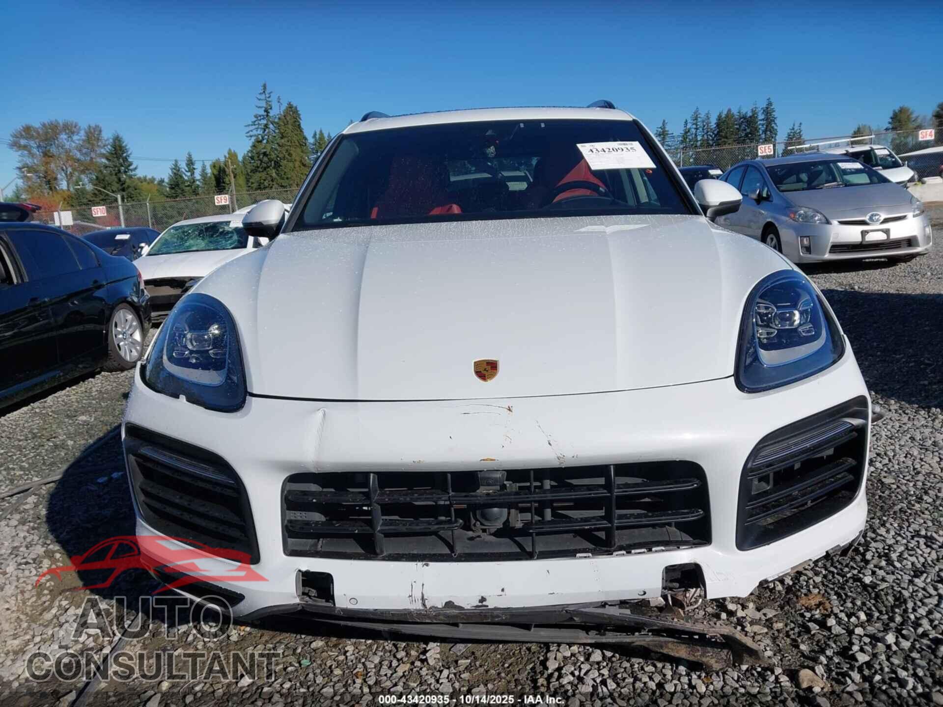 PORSCHE CAYENNE 2022 - WP1AA2AY2NDA06219