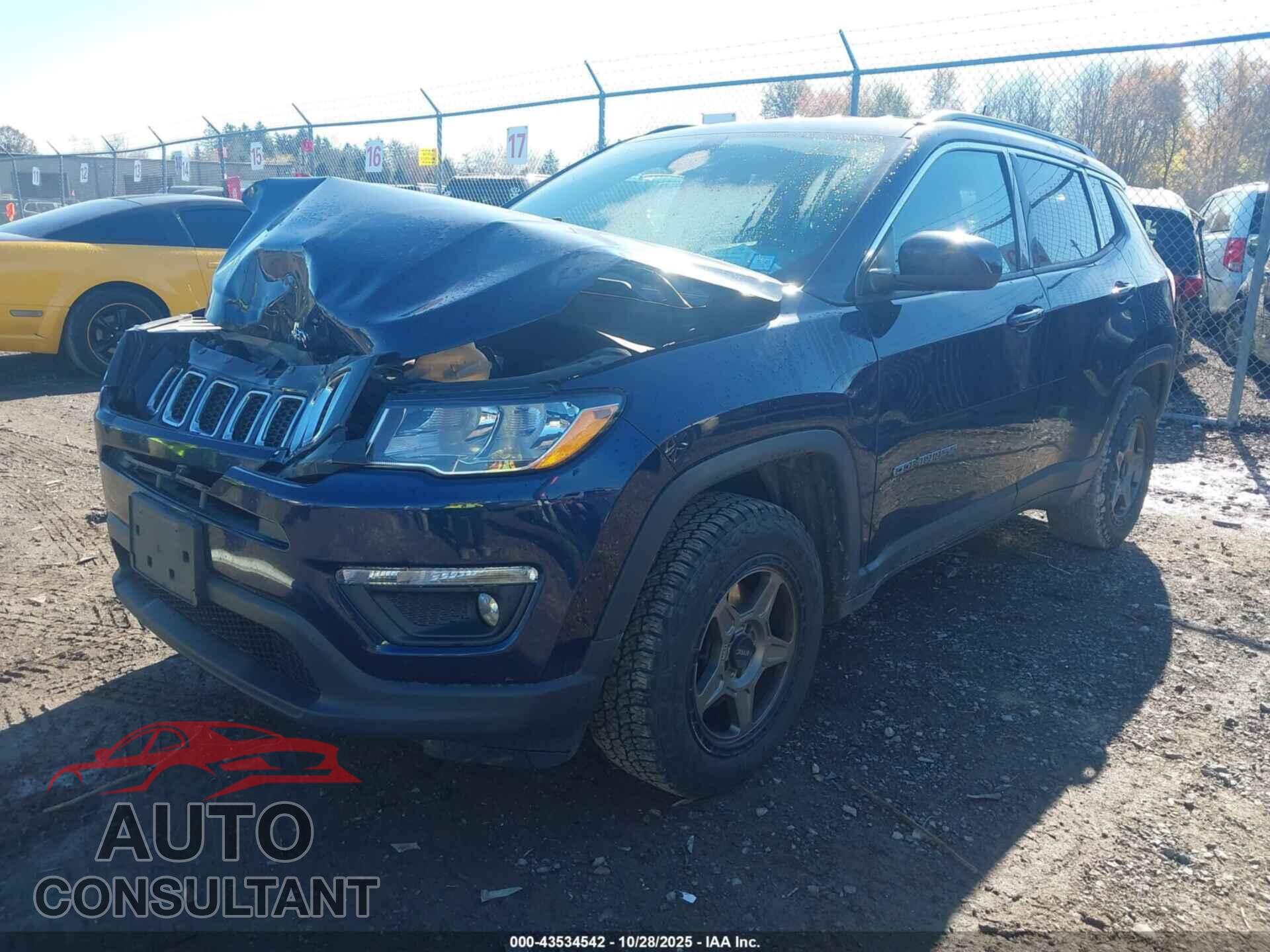 JEEP COMPASS 2018 - 3C4NJDBB8JT281803