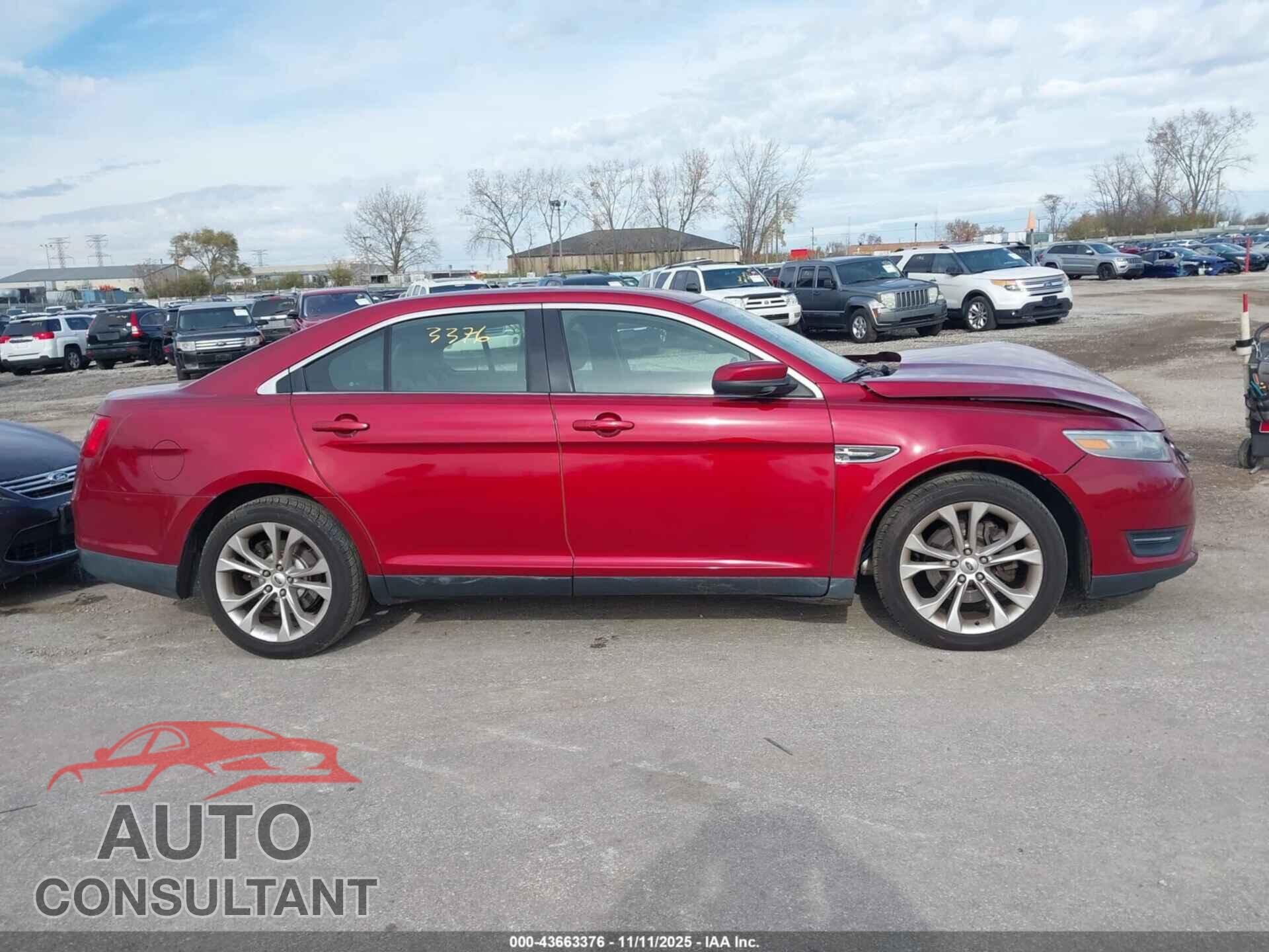 FORD TAURUS 2013 - 1FAHP2E8XDG168708