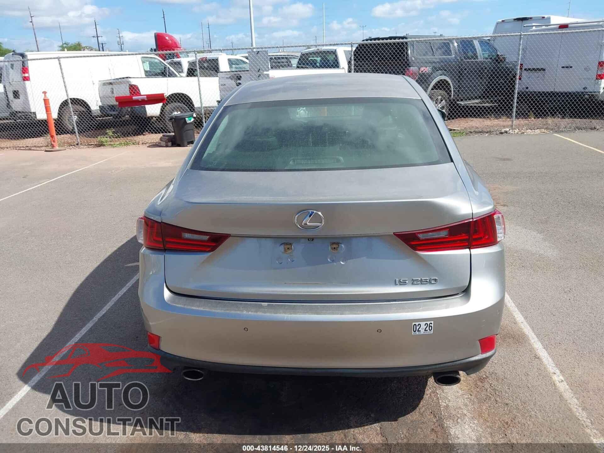 LEXUS IS 250 2014 - JTHBF1D23E5034404