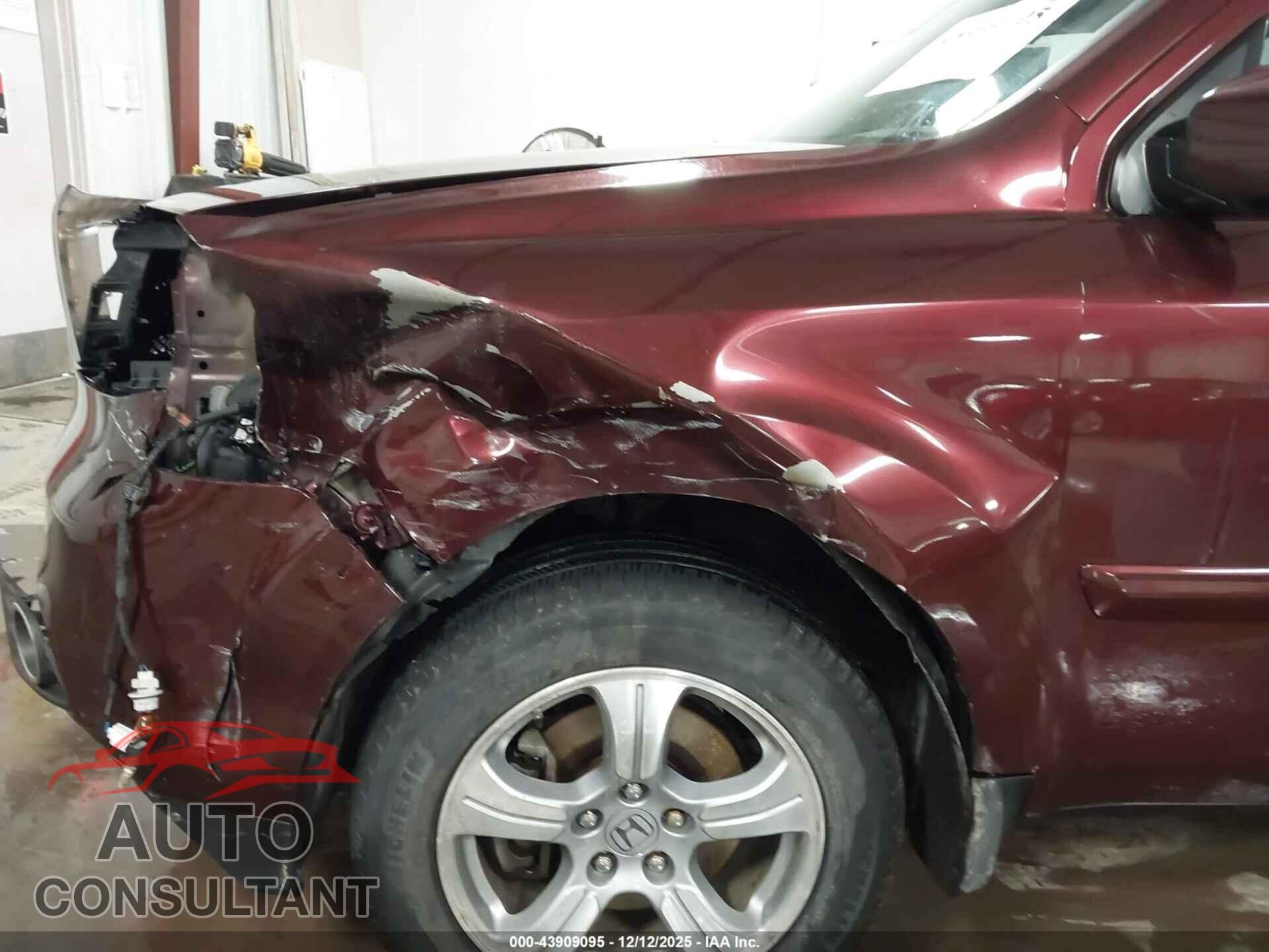HONDA PILOT 2012 - 5FNYF4H59CB048885
