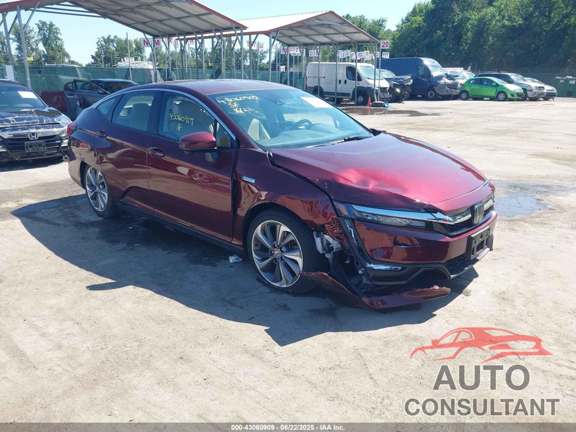 HONDA CLARITY PLUG-IN HYBRID 2018 - JHMZC5F39JC007900